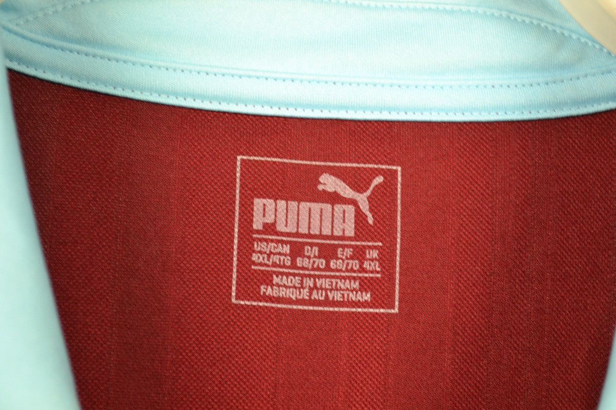 Puma Burnley Home Football Shirt Puma Soccer Jersey Size XXL Size US XXL / EU 58 / 5 - 10 Thumbnail