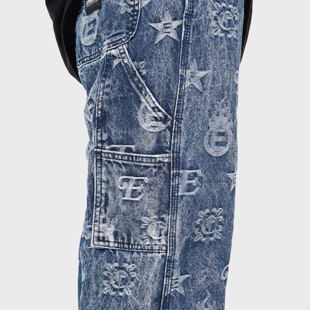 Designer × Jean Epidemic Long Pants Fursten Denim Blue Size US 34 / EU 50 - 3 Thumbnail