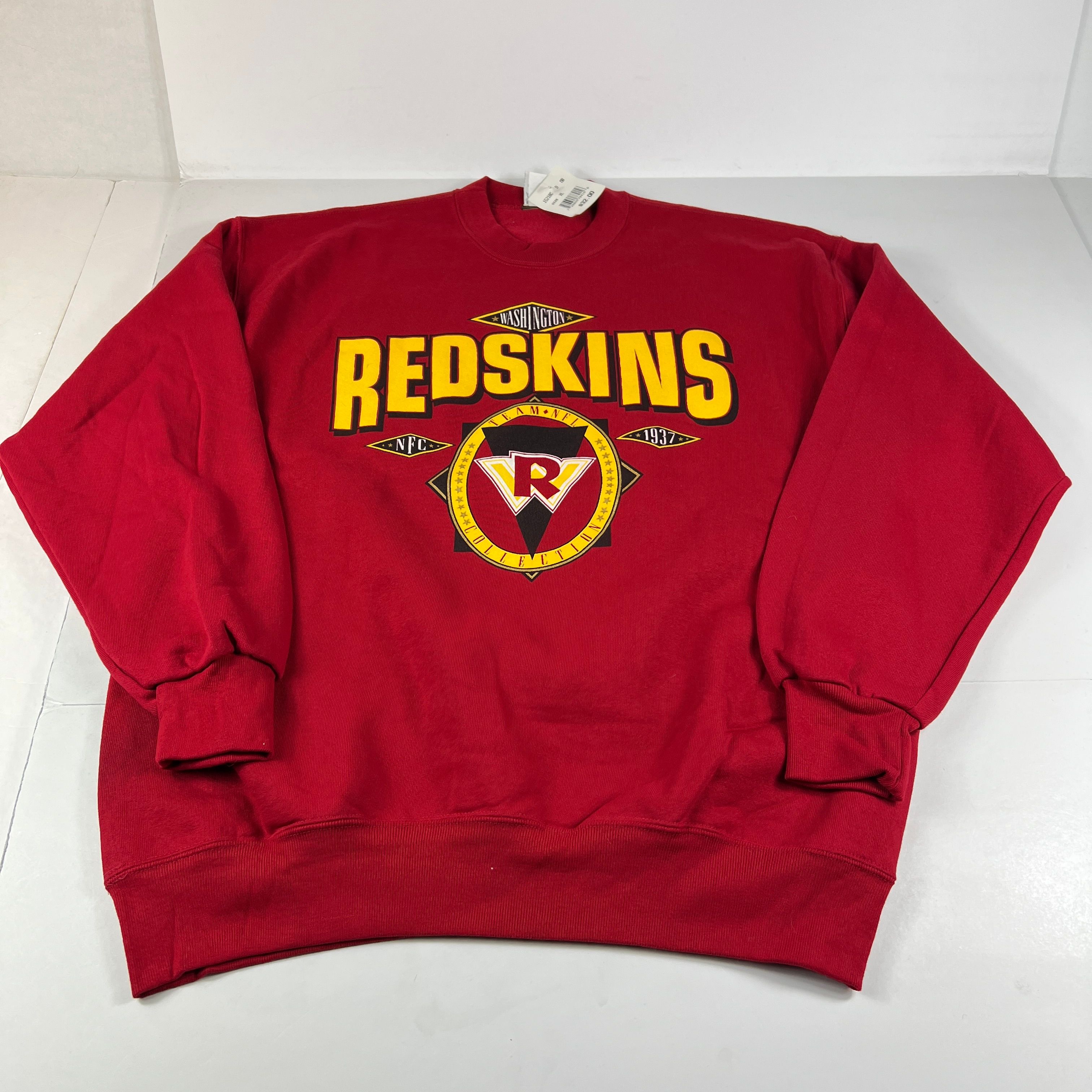 redskins crewneck sweatshirt