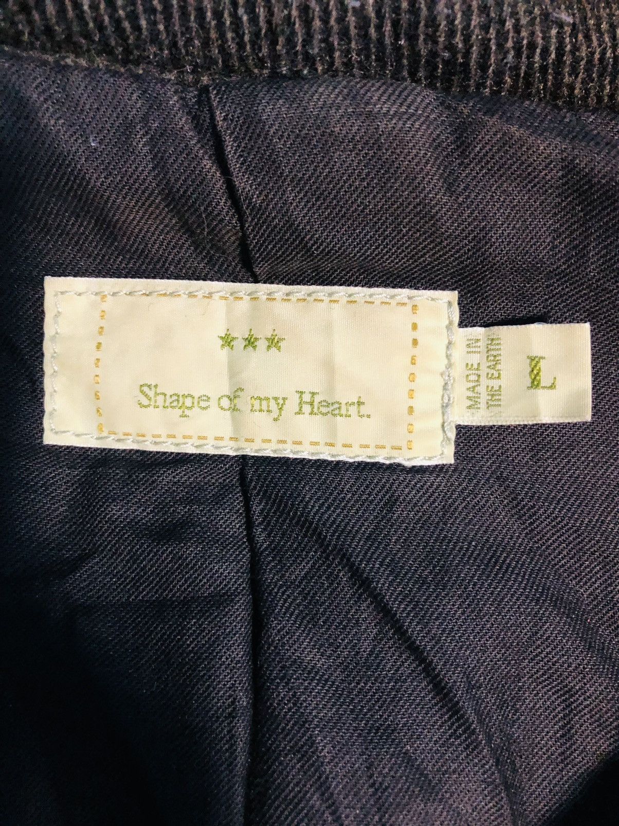 Japanese Brand Shape Of My Heart Zippered Jacket (15) Size US L / EU 52-54 / 3 - 7 Thumbnail