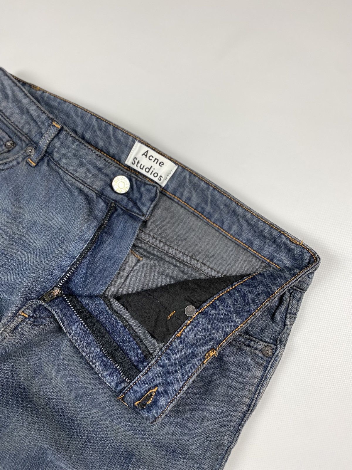 Acne Studios Acne Studios Pop Coal ladies cropped boyfriend jeans size 36 Size 25" / US 0 / IT 36 - 13 Thumbnail