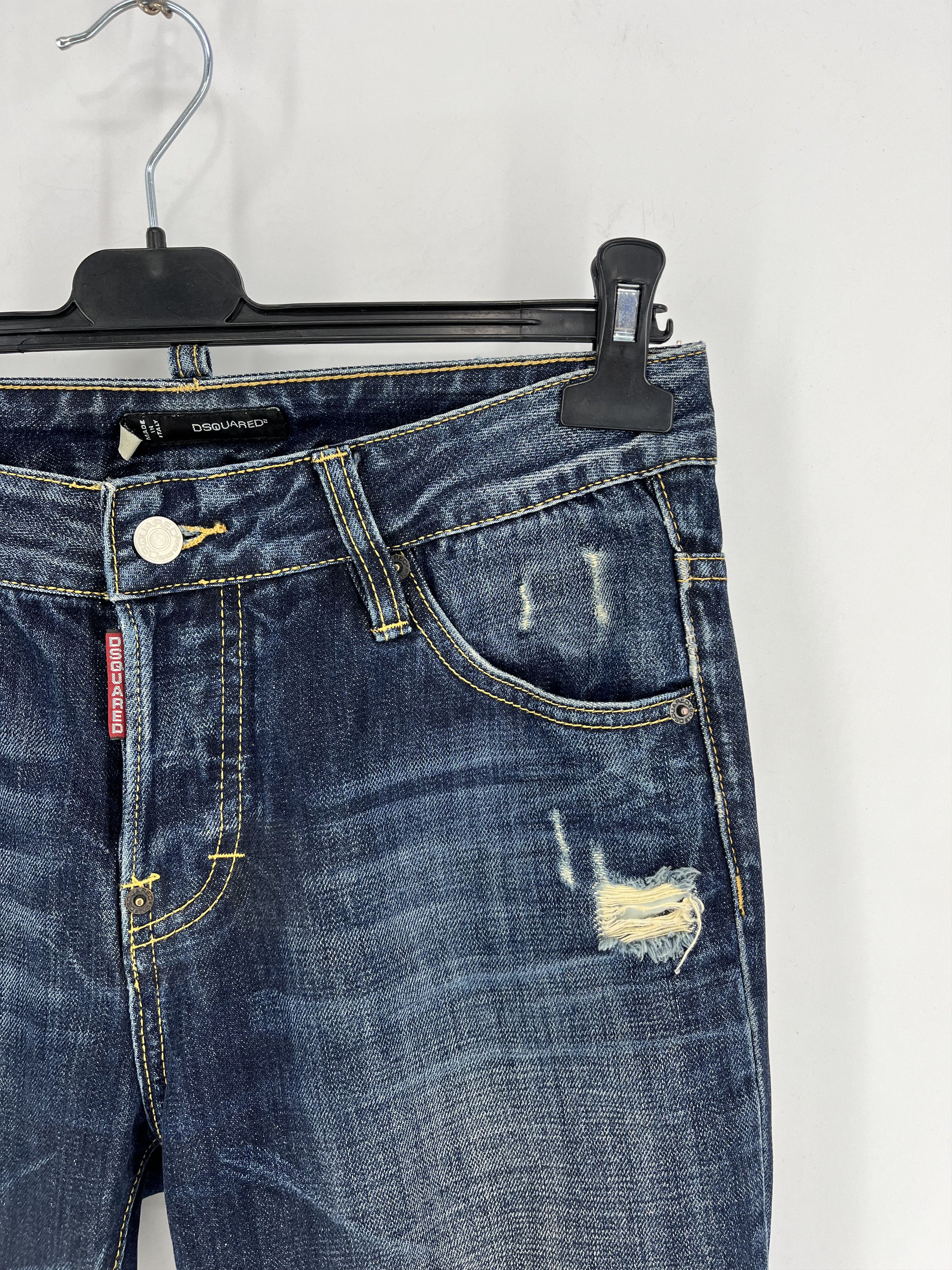 Dsquared2 Vintage Dsquared2 Jeans Denim Skinny Fit Luxary Style Size US 27 - 7 Thumbnail