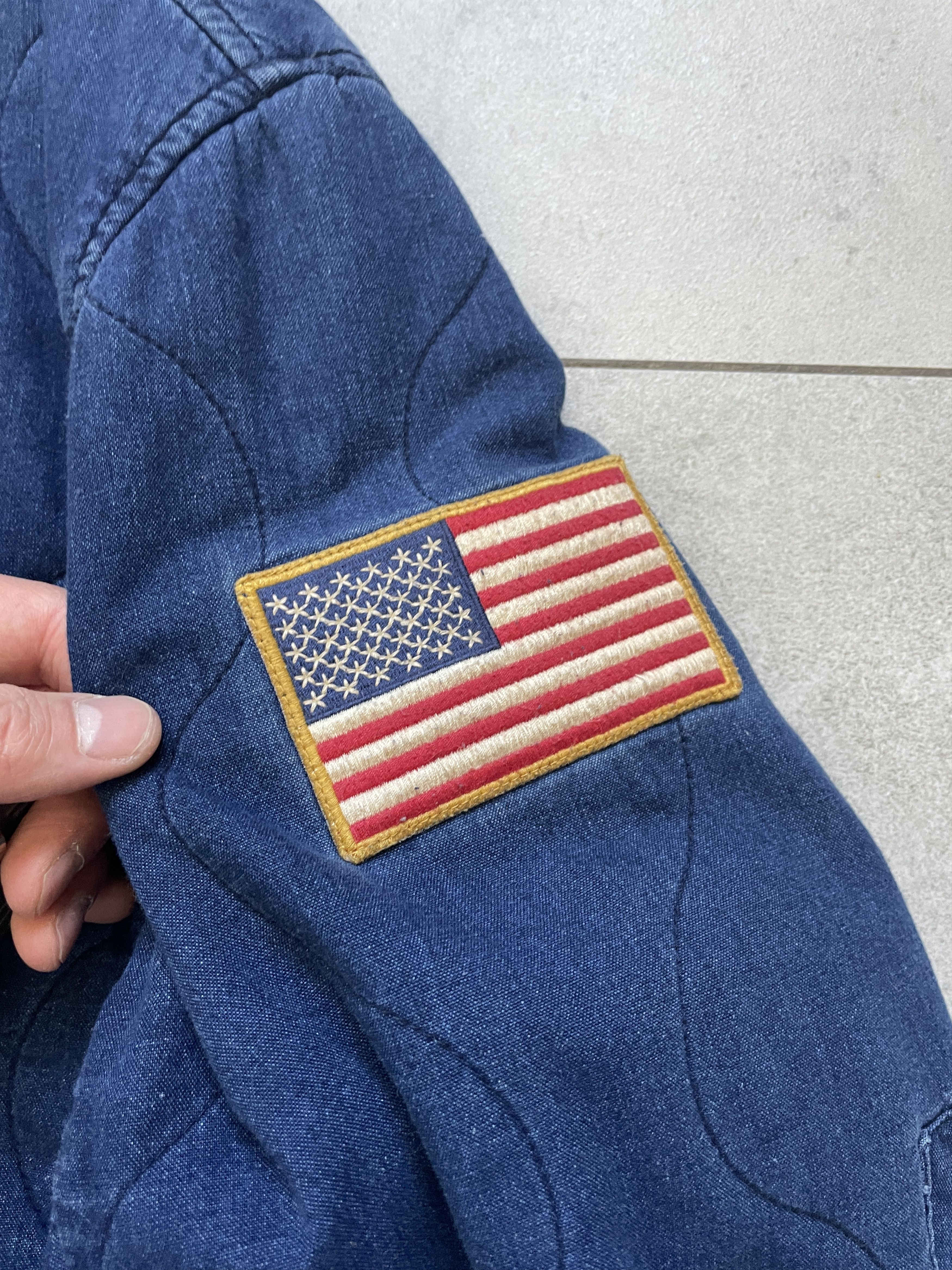 Denim & Supply Ralph Lauren VINTAGE RALPH LAUREN DENIM & SUPPLY M65 AMERICAN FLAG JACKET Size US XL / EU 56 / 4 - 4 Thumbnail