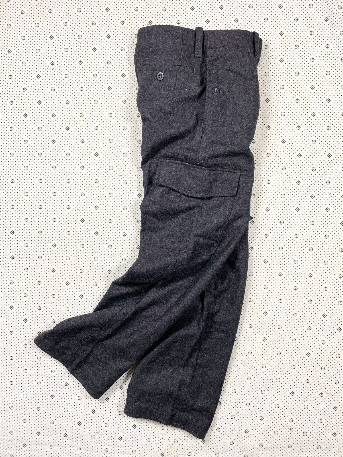 Gap Charcoal Black Wool Trouser Pant By GAP Size US 31 - 7 Thumbnail
