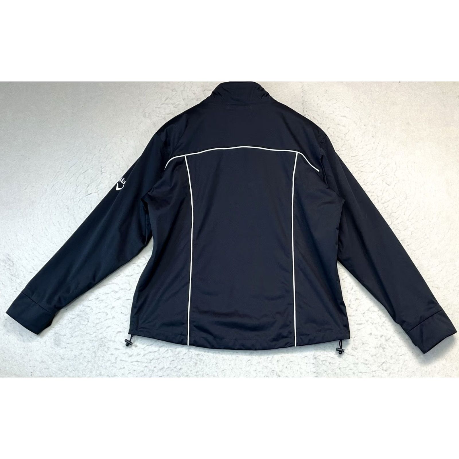 Callaway Callaway Jacket Windbreaker Mens Black White Tour Authentic Golf Full Zip XL Size Regular Pockets Logo Soft Shell Size US XL / EU 56 / 4 - 2 Thumbnail