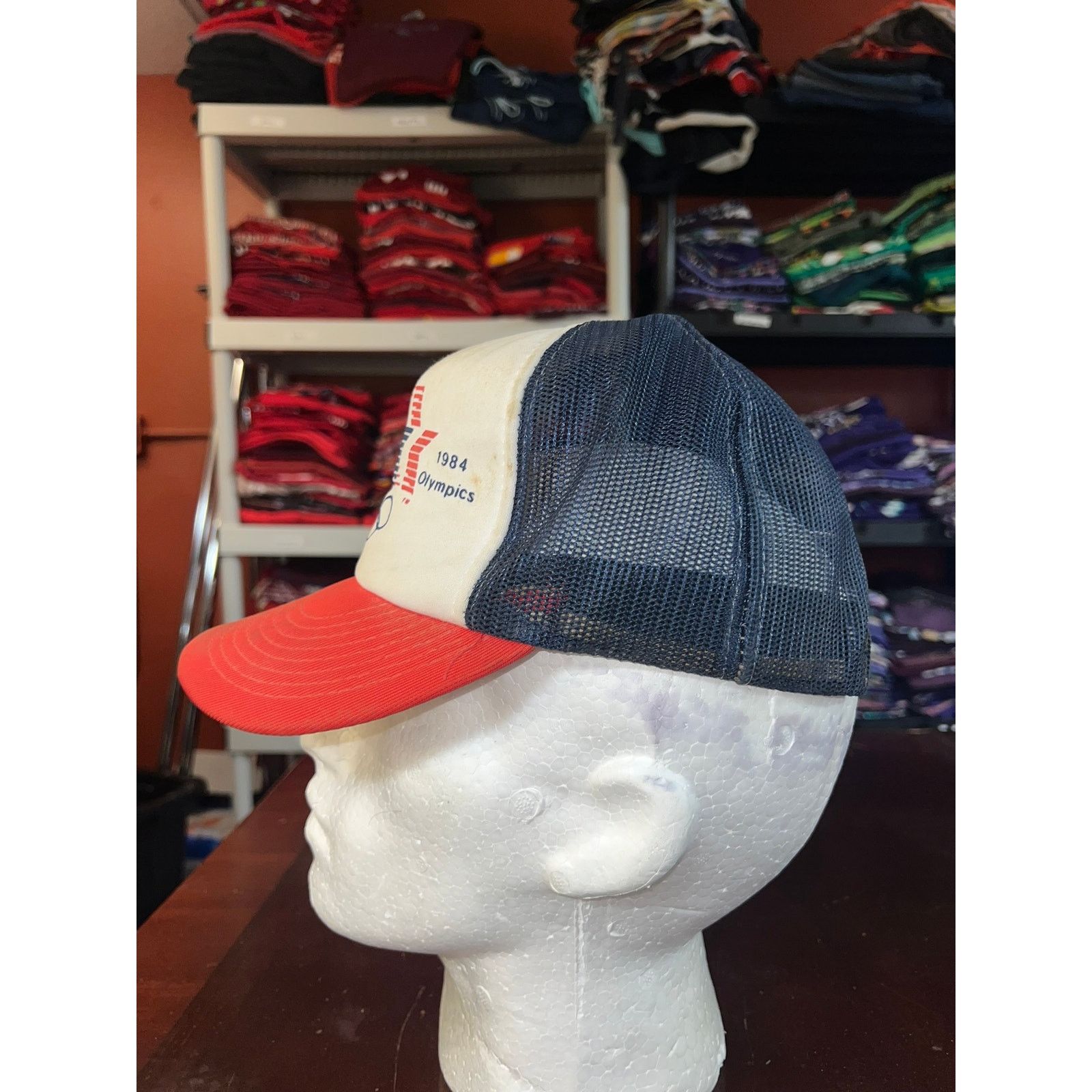 Vintage Vintage Los Angeles Olympics Snapback Worn Hat Cap VTG 1984 Size ONE SIZE - 6 Thumbnail