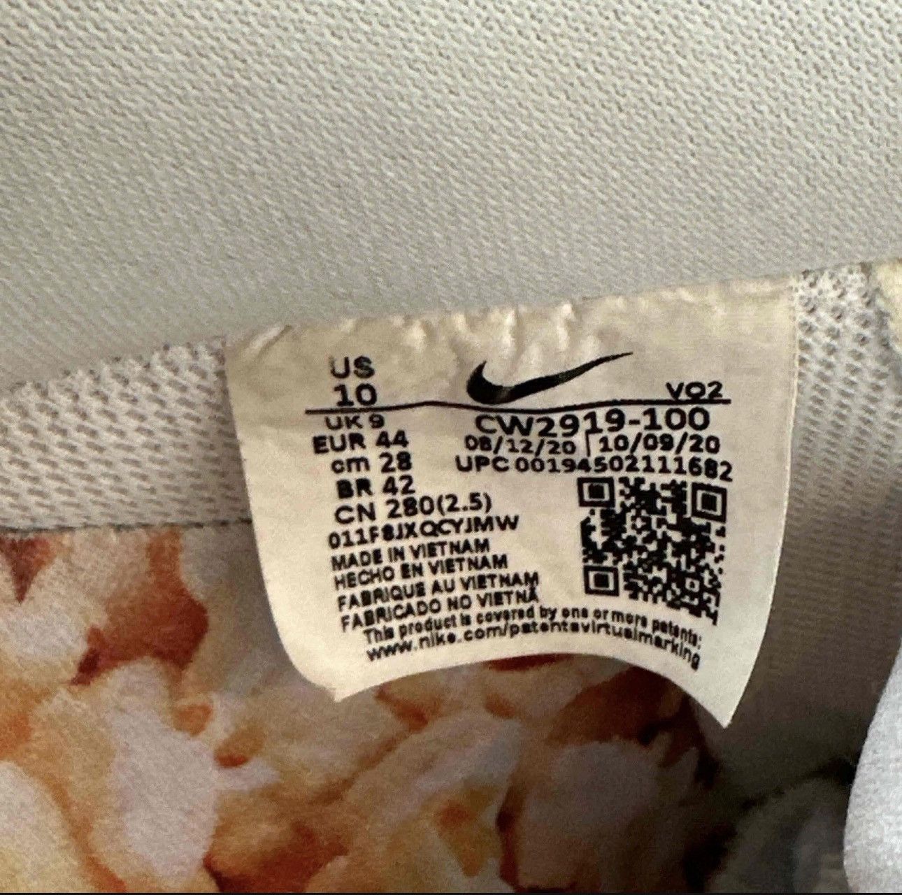 Nike Nike Air Force 1 Low '07 Premium Popcorn Size US 10 / EU 43 - 7 Thumbnail