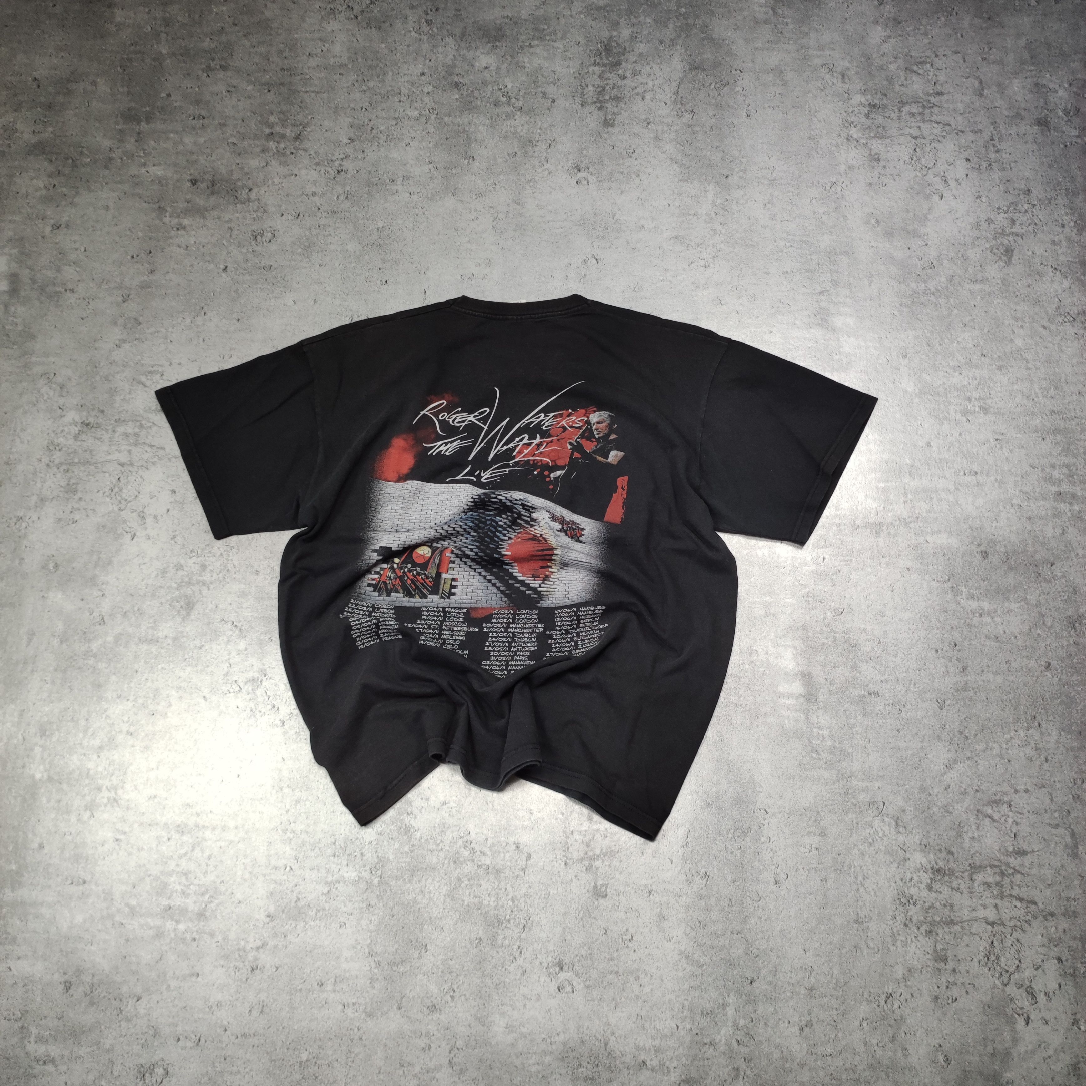 Band Tees × Vintage Vintage RARE Roger Waters Live Merch Tour Promo Tee Size US XL / EU 56 / 4 - 7 Thumbnail