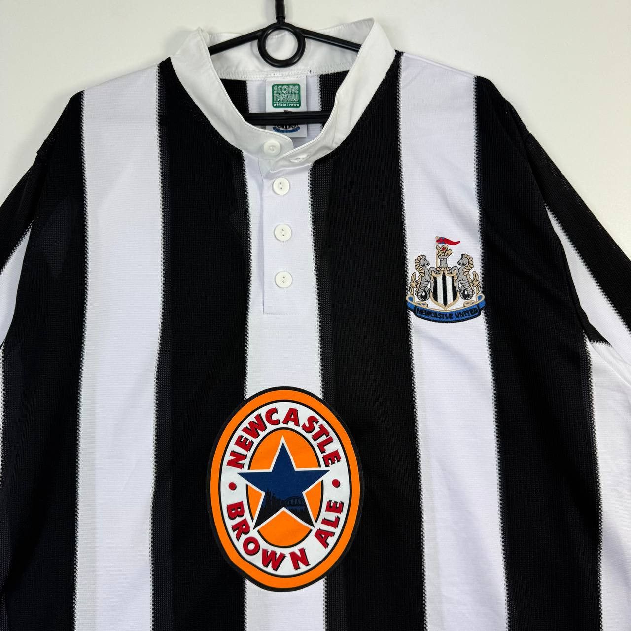 Other New Newcastle United 1995-97 Score Draw Jersey Mens Size XXL Size US XXL / EU 58 / 5 - 2 Thumbnail