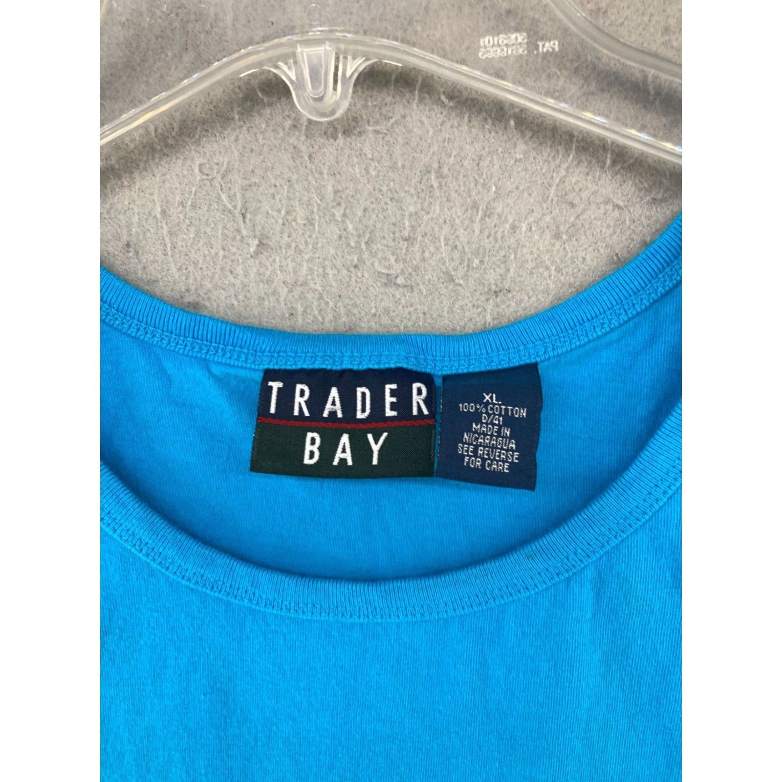 Vintage VINTAGE Trader Bay Tanktop XL Blue 80s 90s Mens Size US XL / EU 56 / 4 - 7 Thumbnail