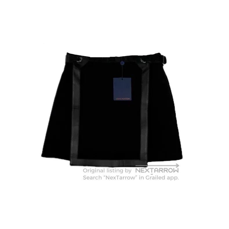 Other Louis Vuitton Black wool skirt Size 37" - 1 Thumbnail