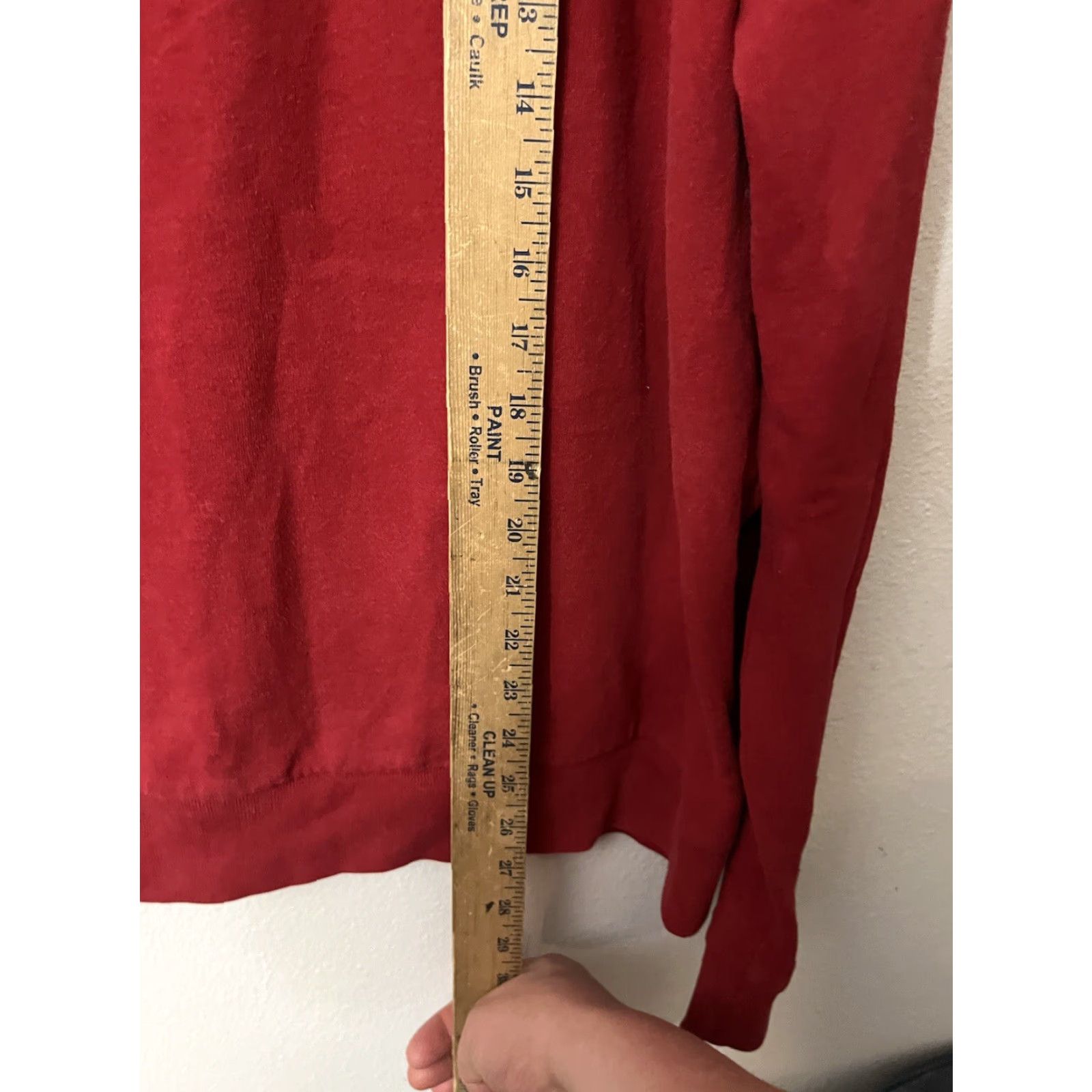 Express Express Hoodie Men’s XL Red - Pullover Graphic Print Hoodie - Kangaroo Pocket - Logo - City Modern American - XXX Size US XL / EU 56 / 4 - 5 Thumbnail