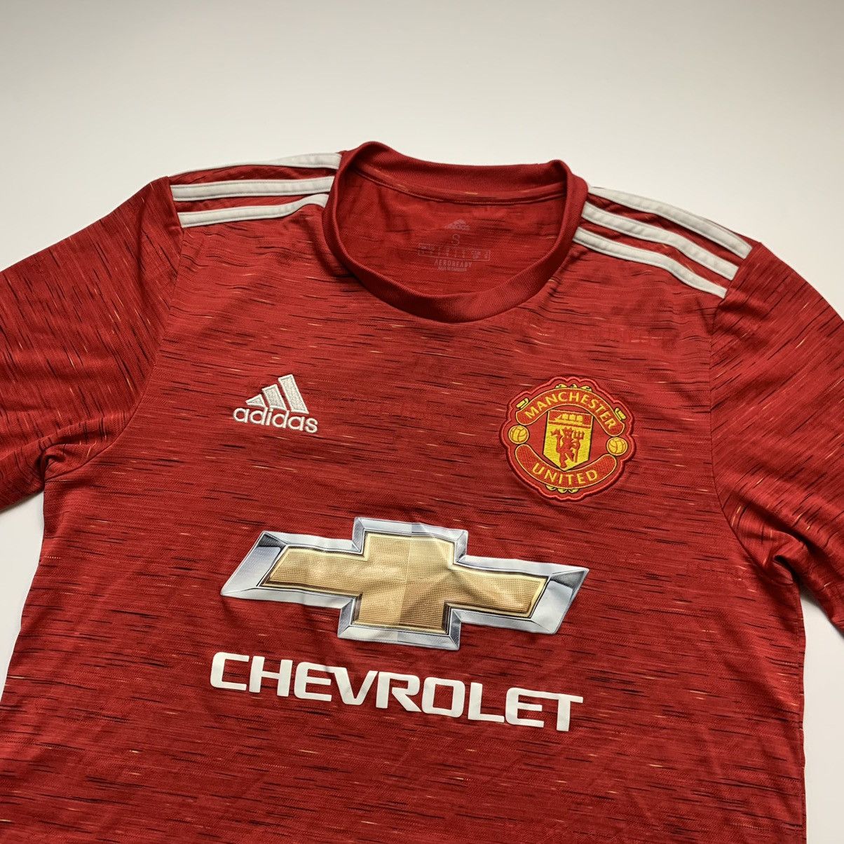 Adidas MANCHESTER UNITED Chevrolet SOCCER JERSEY Shirt Kohler S Size US S / EU 44-46 / 1 - 2 Thumbnail