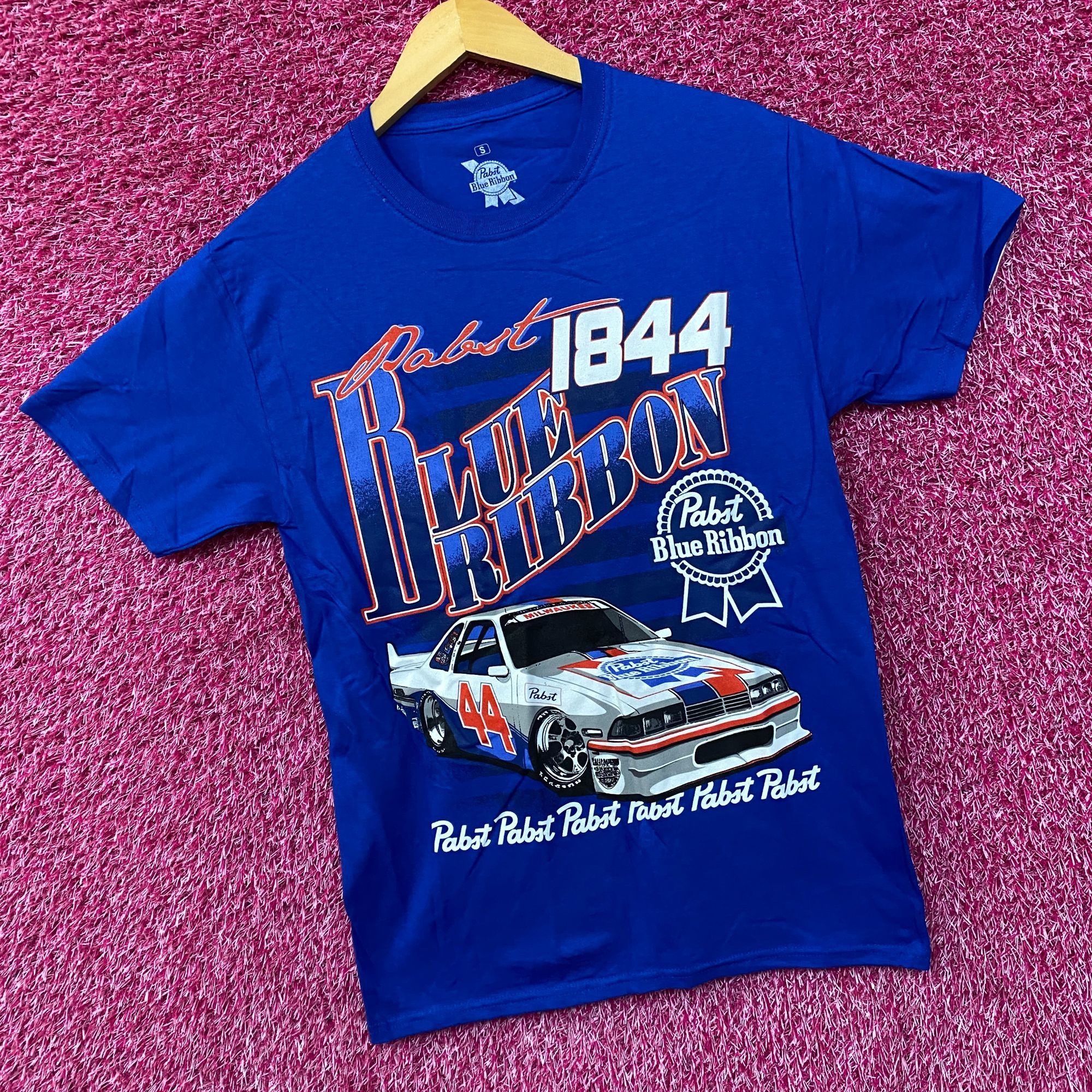 Pabst Blue Ribbon Pabst Blue Ribbon Racing 1844 Promo T-Shirt Small Size US S / EU 44-46 / 1 - 3 Thumbnail