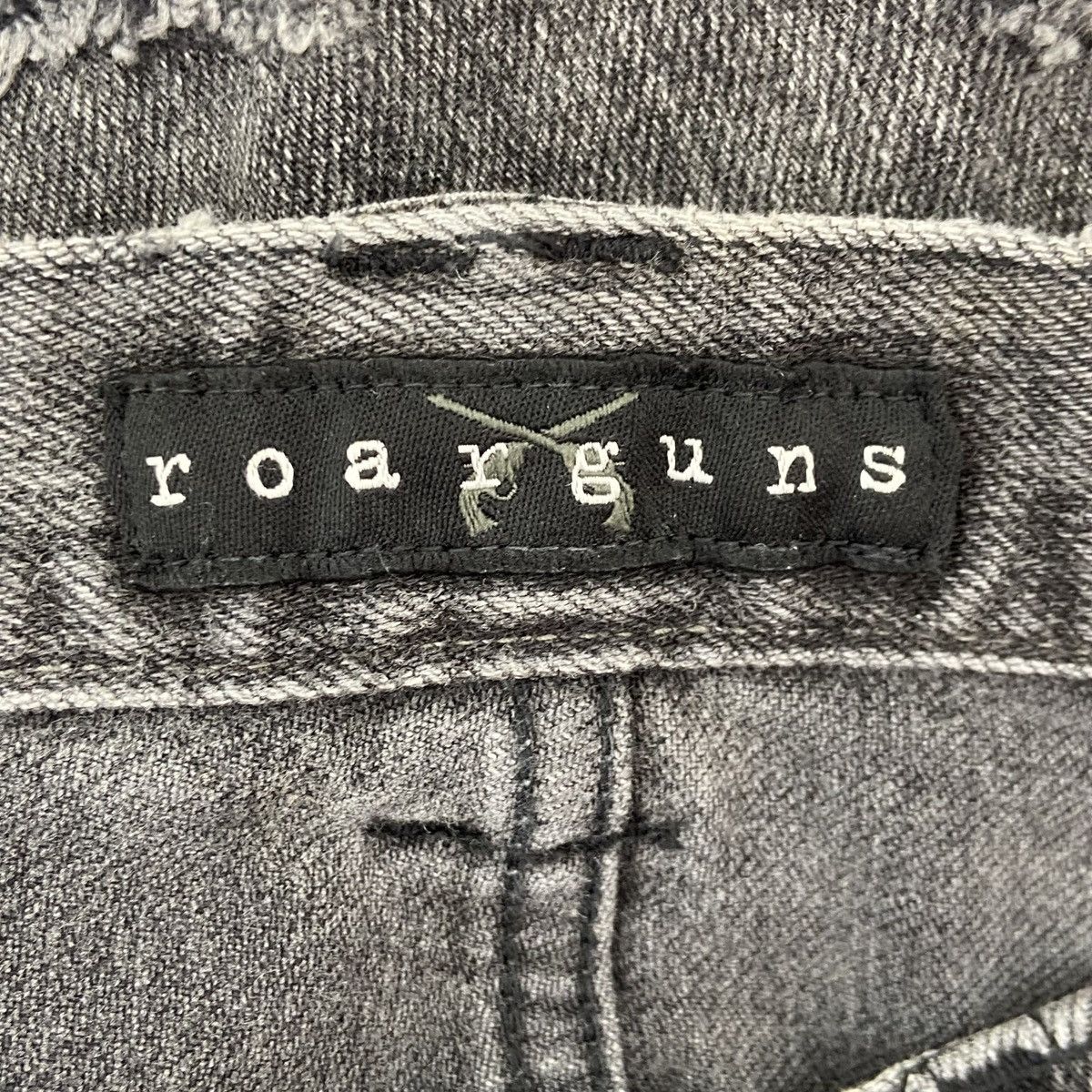 roarguns ROARGUNS Grey Ripped Jeans Men's Size L K26WX Size US 36 / EU 52 - 5 Thumbnail