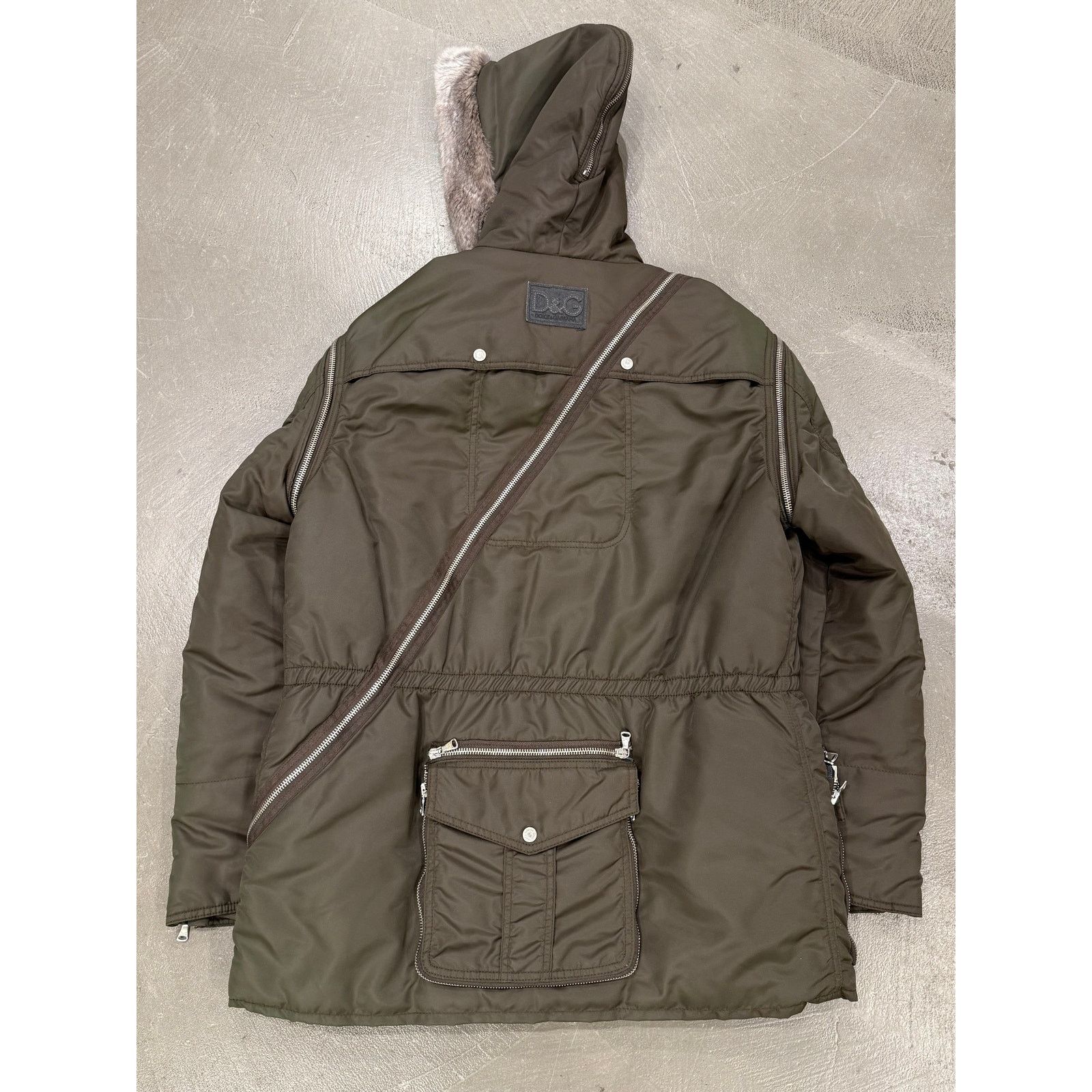 Dolce & Gabbana A/W2003 Dolce & Gabbana tornado multi zip nylon jacket Size US M / EU 48-50 / 2 - 2 Thumbnail