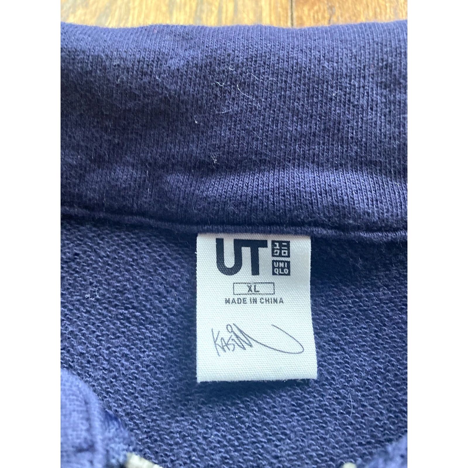 Uniqlo Uniqlo Sweatshirt x Pop Mart Labubu 1/4 Zip We Are the Monsters Size L Blue Womens Size L / US 10 / IT 46 - 7 Thumbnail