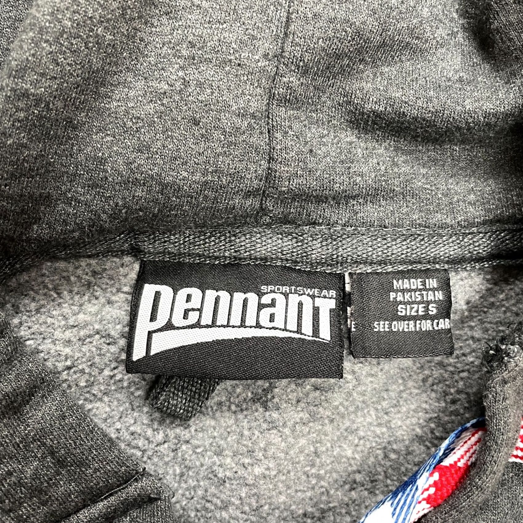 Logo 7 Pennant Hoodie Mens Small Gray Logo Pullover Sweatshirt North American Pennant Sportswear Size US S / EU 44-46 / 1 - 3 Thumbnail