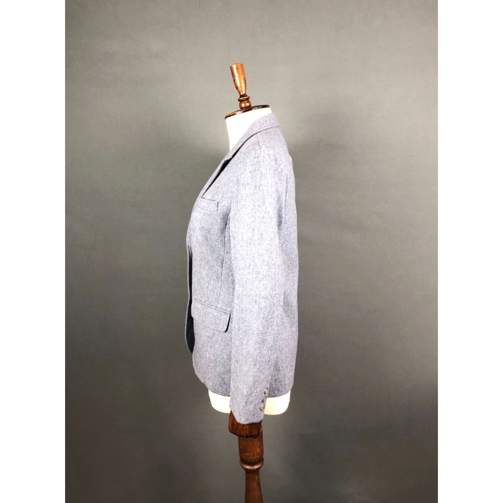 Pendleton Pendleton Jacket Womens 8 Gray Women Blazer Size Pure Virgin Wool Single Breasted Size M / US 6-8 / IT 42-44 - 2 Thumbnail