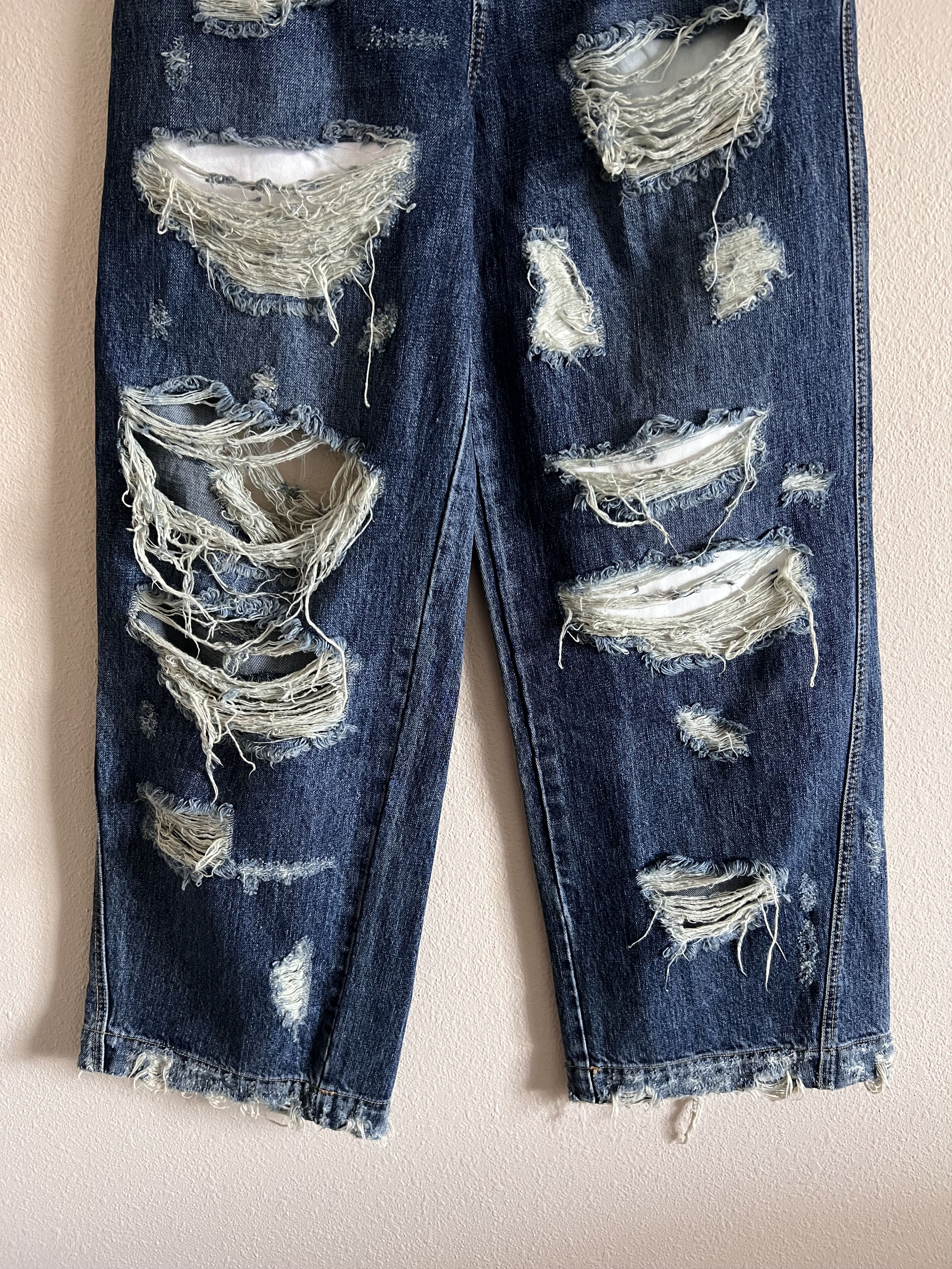 Ader Error Ader Error Blue Distressed Jeans Size US 32 / EU 48 - 3 Thumbnail