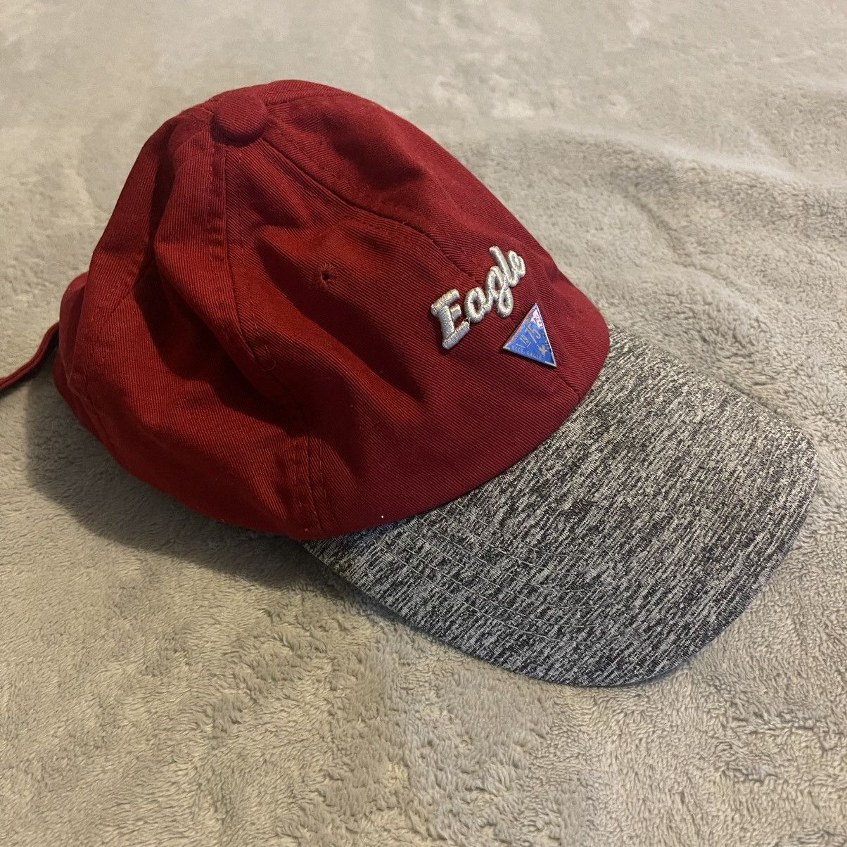 Other Nice Eagle Hat Adult One Size Red Vintage Headwears Cap Size ONE SIZE - 4 Thumbnail