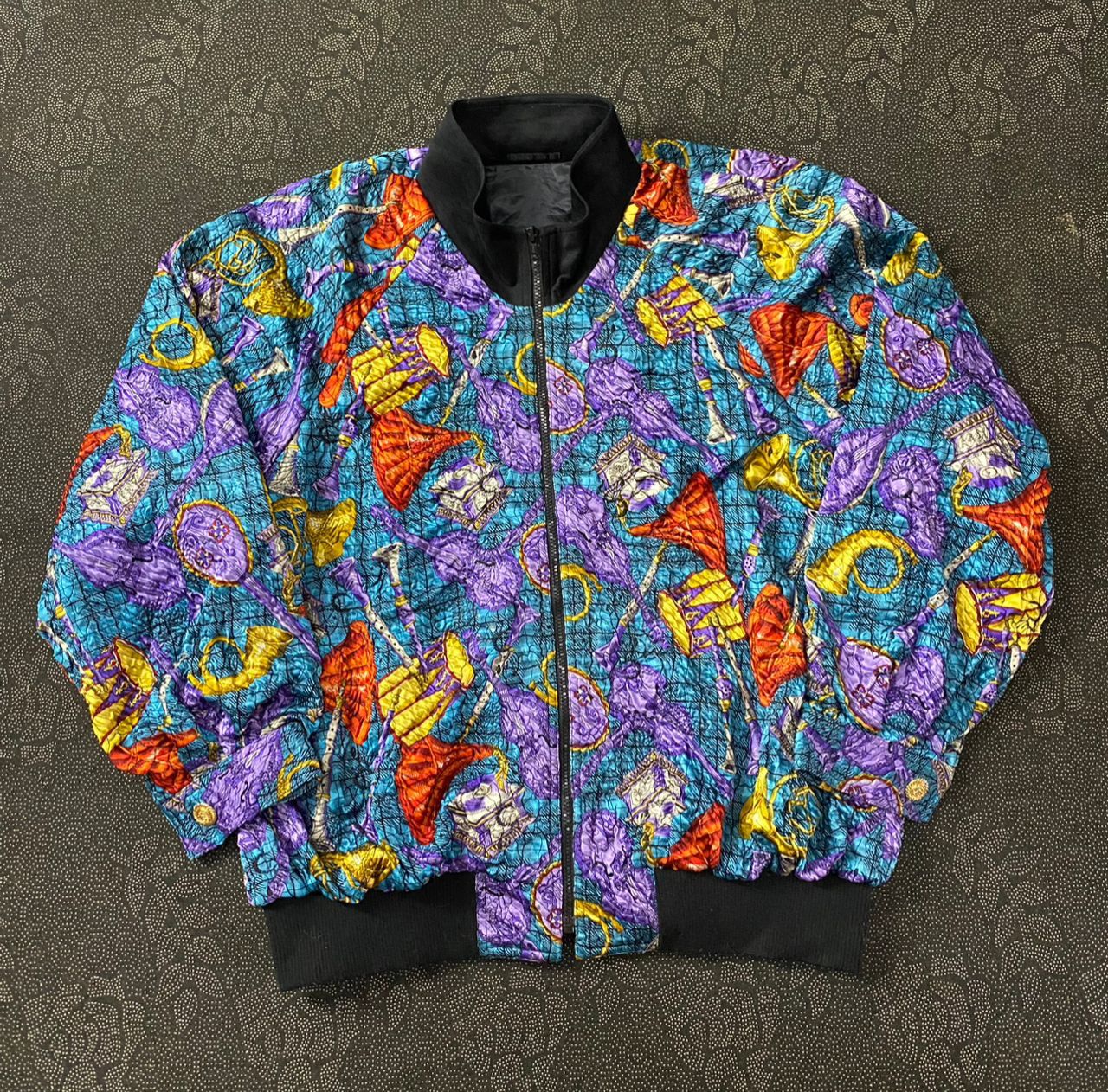 Hiroko Koshino Homme Hiroko Koshino Homme Fleece Half zipper Jacket Size US L / EU 52-54 / 3 - 6 Thumbnail
