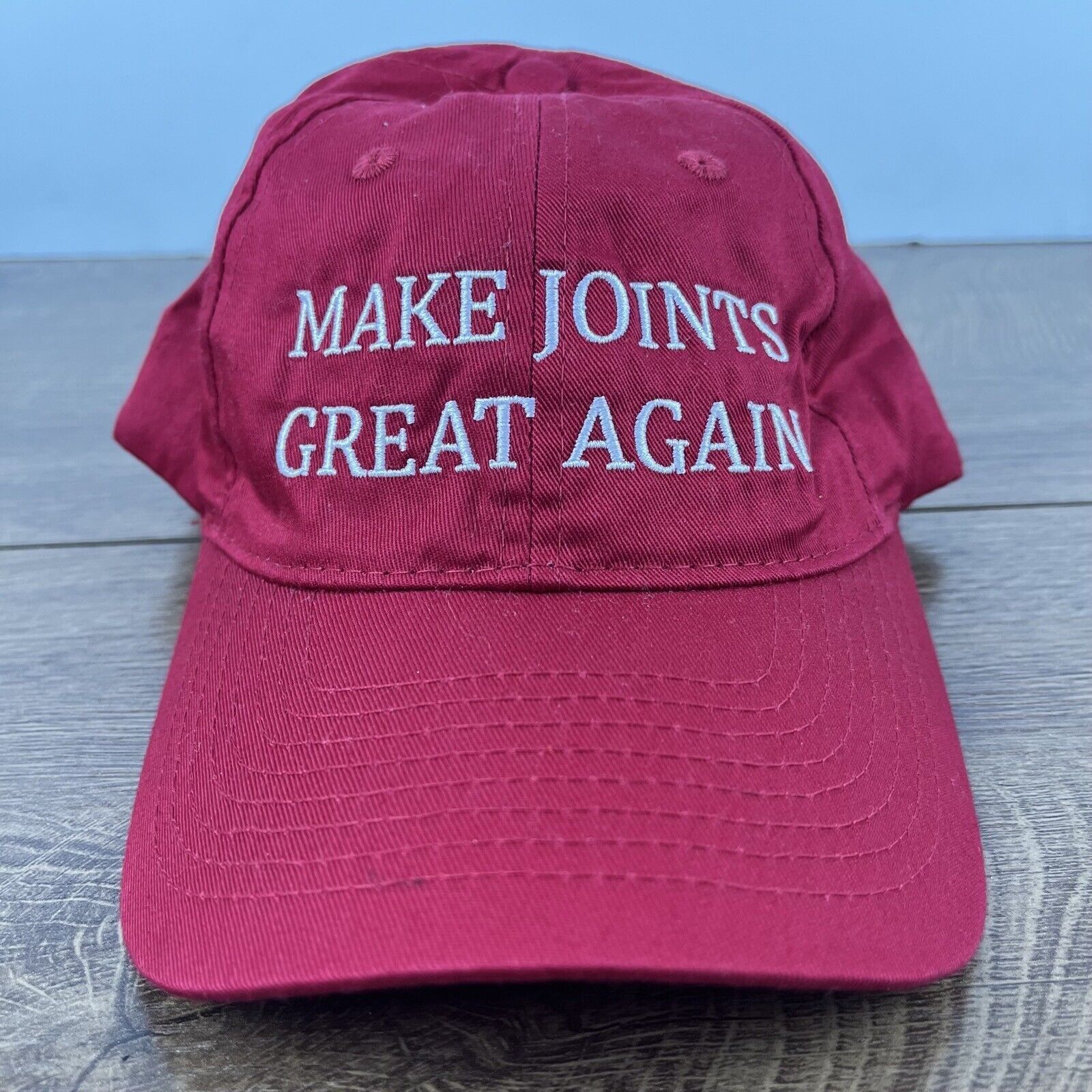 Other Make Joints Great Again Hat Joints Red Hat Adjustable Hat Re Size ONE SIZE - 1 Thumbnail