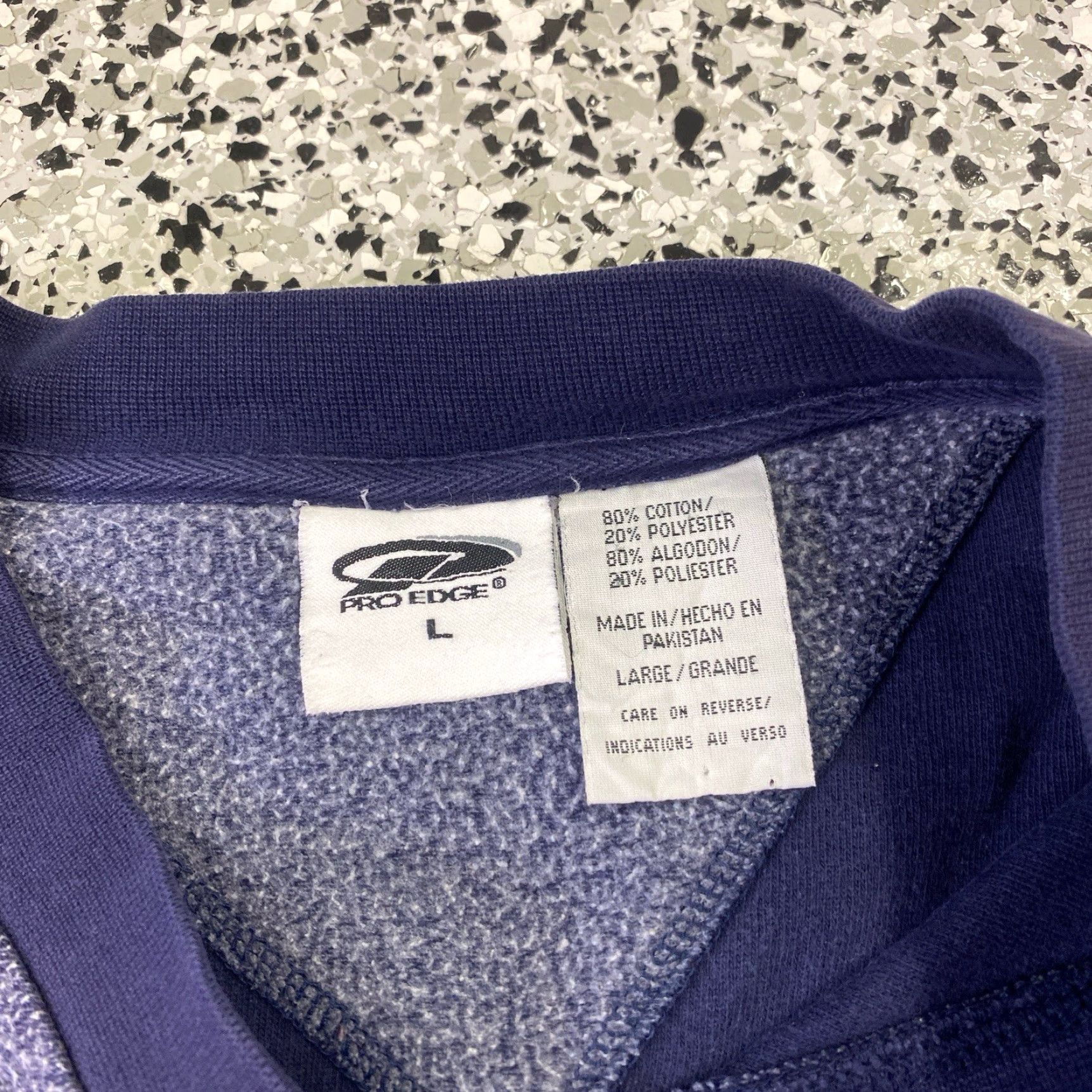 Fruit Of The Loom VINTAGE University of Arizona Wildcats Crewneck Sweatshirt Large Blue Nike Size US L / EU 52-54 / 3 - 3 Thumbnail