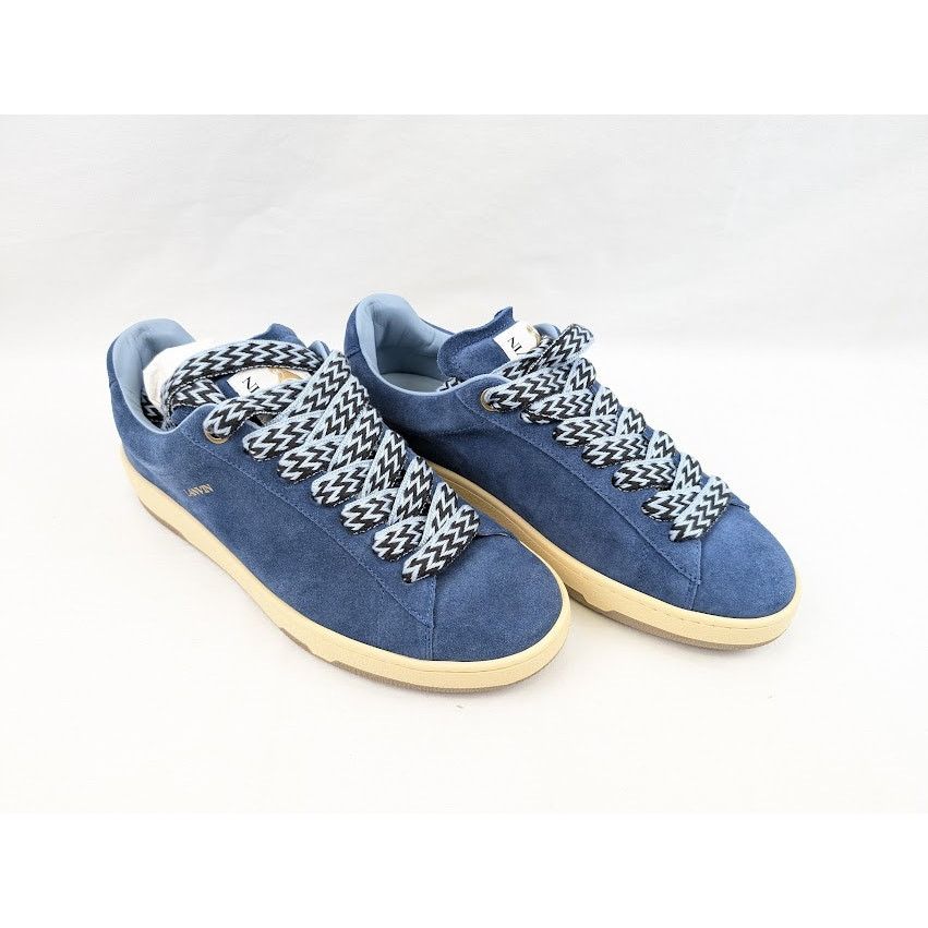 Lanvin o1rshd1 Curb Lite Low-Top Sneakers in Cornflower Size US 10 / EU 43 - 13 Thumbnail
