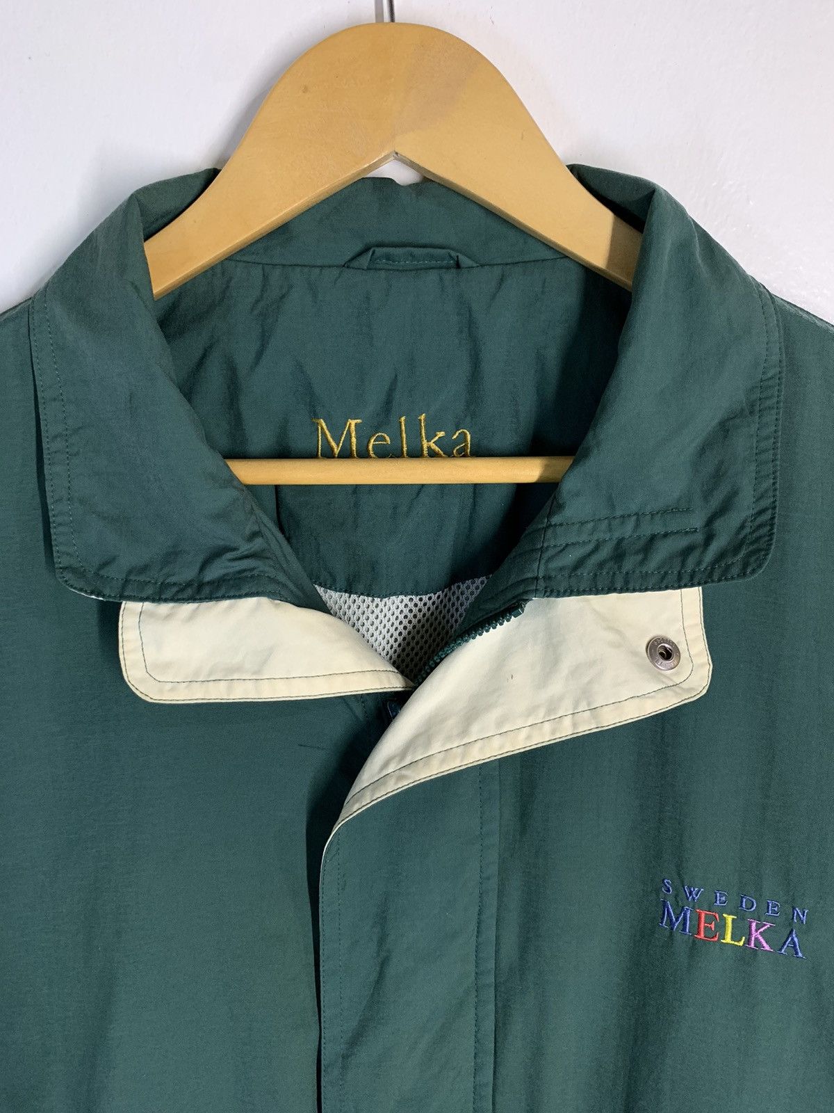 Japanese Brand × Vintage Vintage Melka Sweden Bomber Jacket Size US L / EU 52-54 / 3 - 2 Thumbnail
