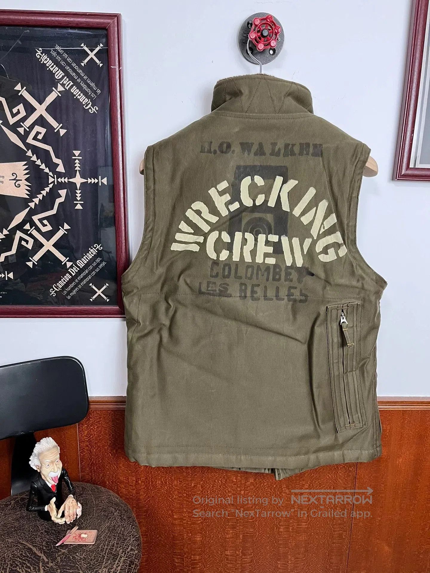 Freewheelers Freewheelers Avatar Vest in Jungle Green. Size US M / EU 48-50 / 2 - 2 Thumbnail