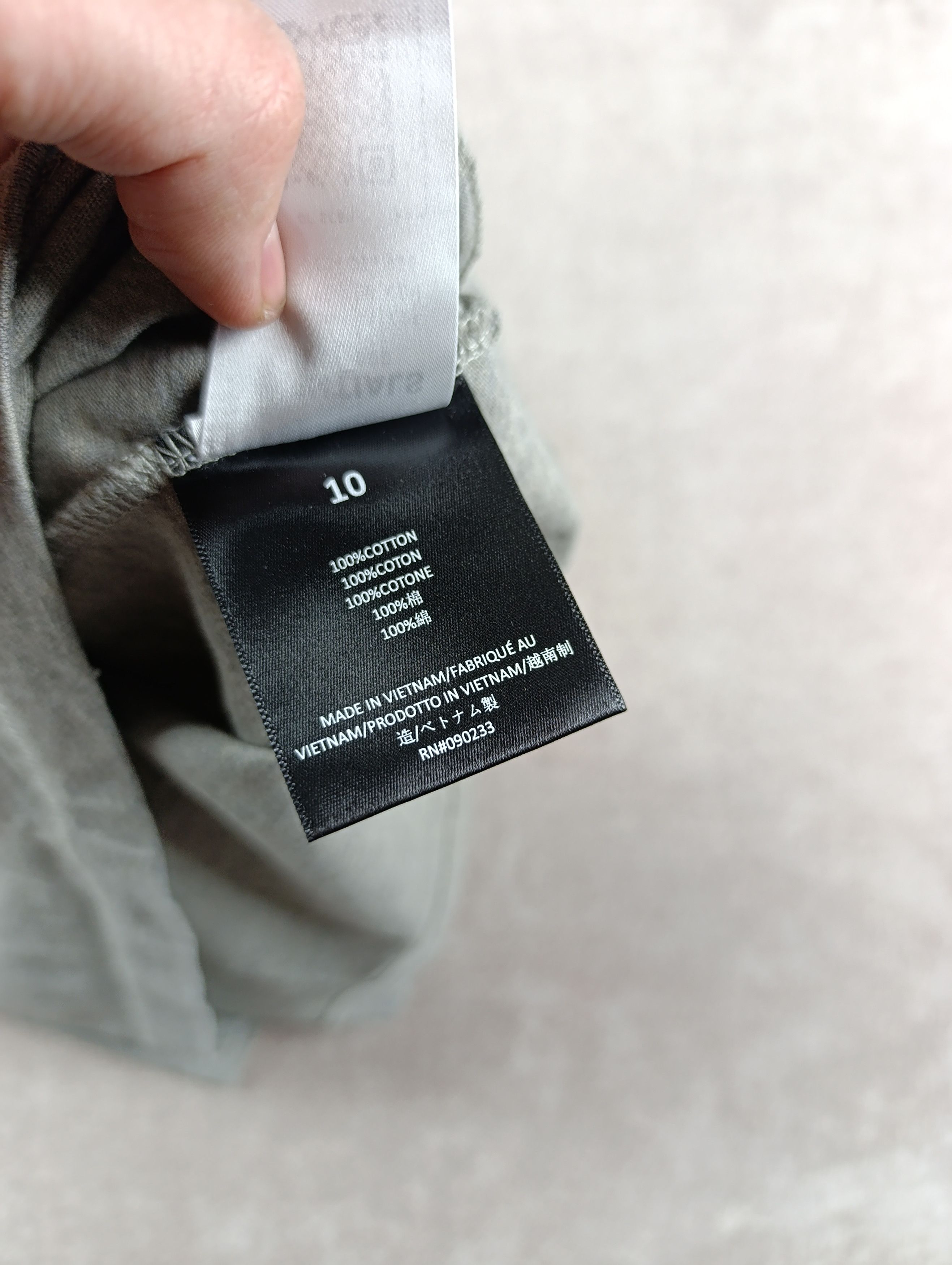 Fear of God Auth. FEAR OF GOD ESSENTIALS Tri-Blend Crewneck Womens Tee Size L / US 10 / IT 46 - 10 Thumbnail