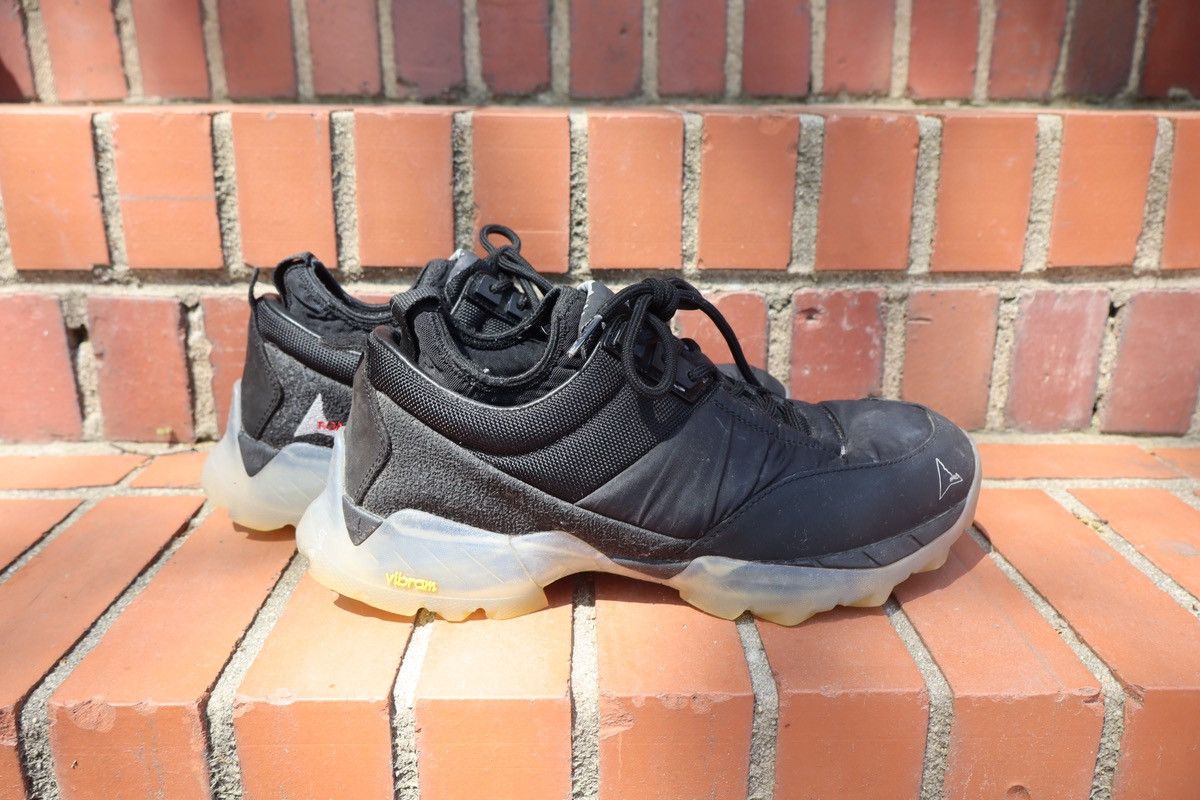 ROA ROA Black Double Neal Sneakers Size US 9 / EU 42 - 1 Thumbnail