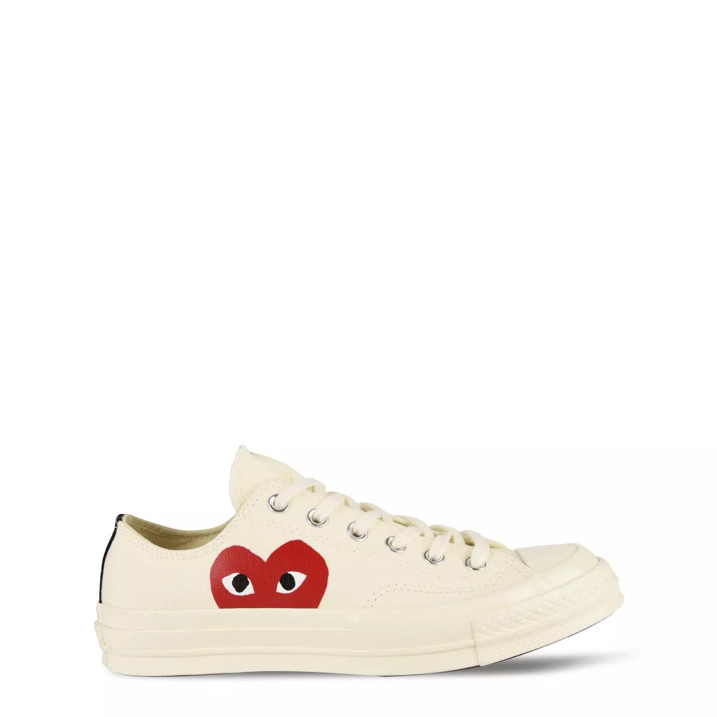 Comme des Garcons PLAY × Converse o1g2r1mq0426 Large Peeping Heart Chuck Taylor 70 Trainers Size US 12 / EU 45 - 1 Thumbnail