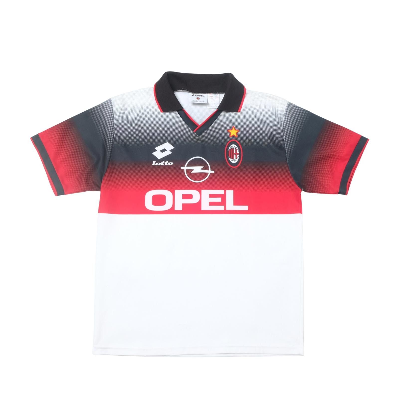 Lotto Sport 1995/96 AC Milan Training Shirt Lotto (L) Size US L / EU 52-54 / 3 - 1 Thumbnail