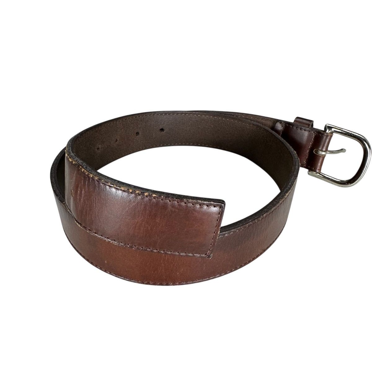 Yohji Yamamoto YOHJI YAMAMOTO LEATHER BELT Size ONE SIZE - 4 Thumbnail