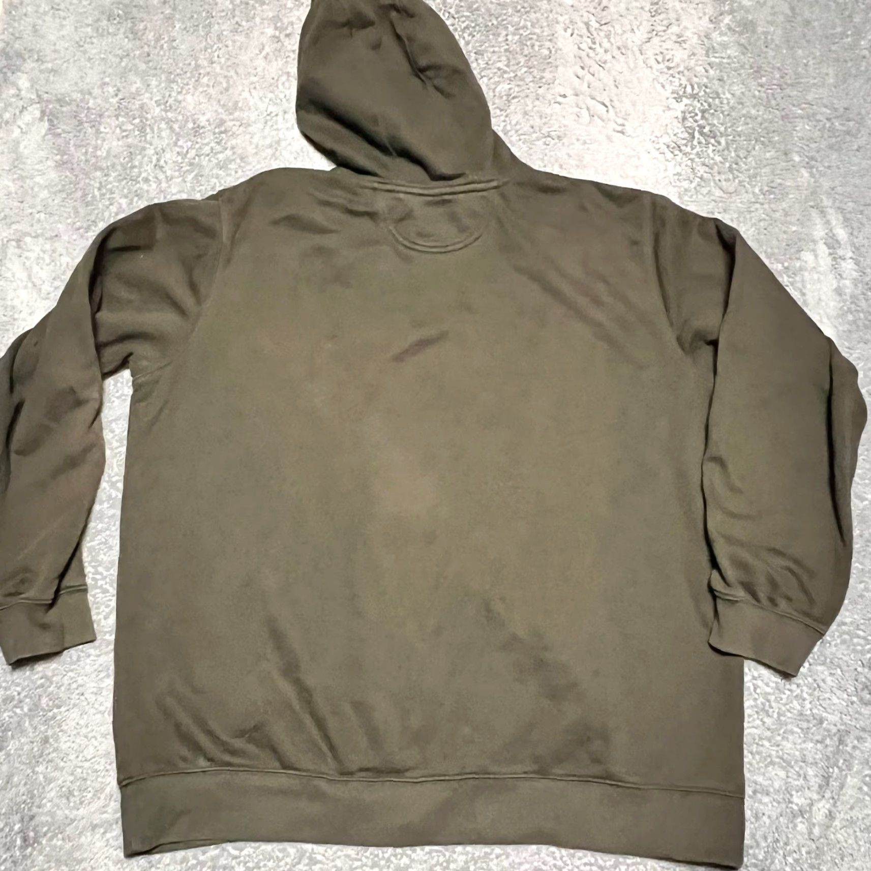 Carhartt Carhartt Hoodie Mens XL Loose Fit Graphic Sweatshirt Green Distressed Size US XL / EU 56 / 4 - 3 Thumbnail