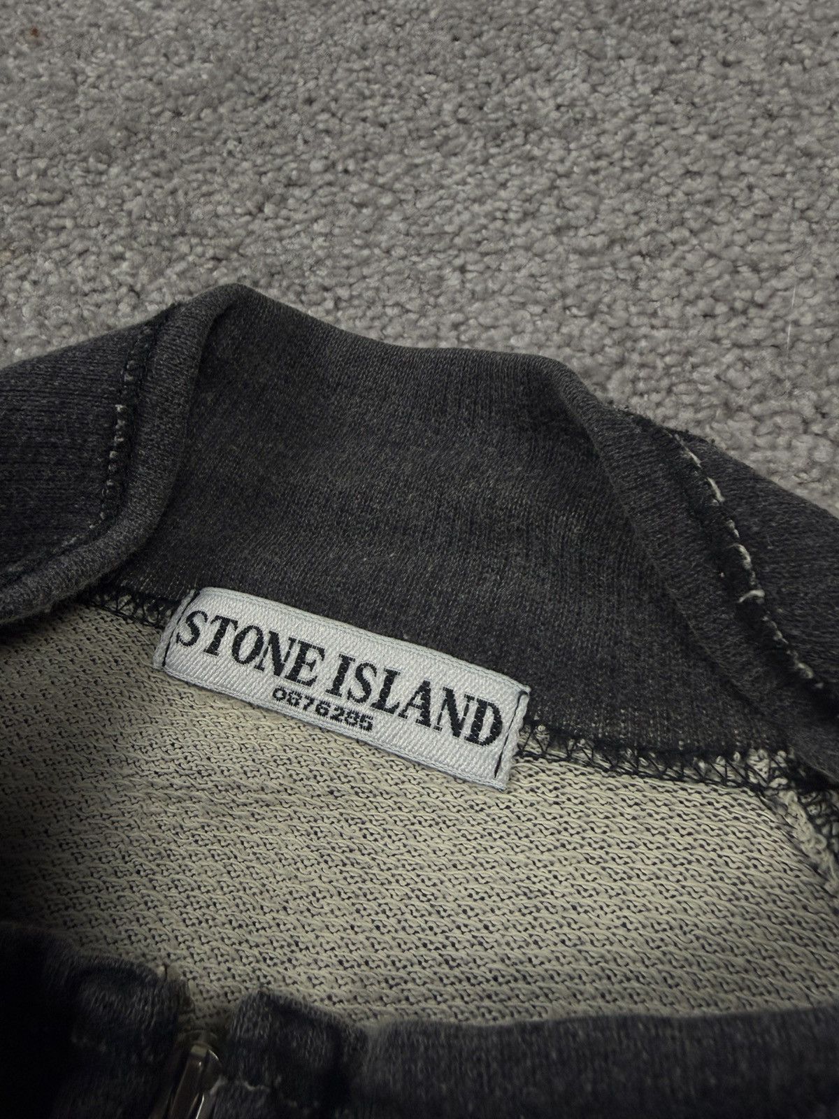 Stone Island Vintage 90s Stone Island zip sweatshirt jumper Size US L / EU 52-54 / 3 - 5 Thumbnail