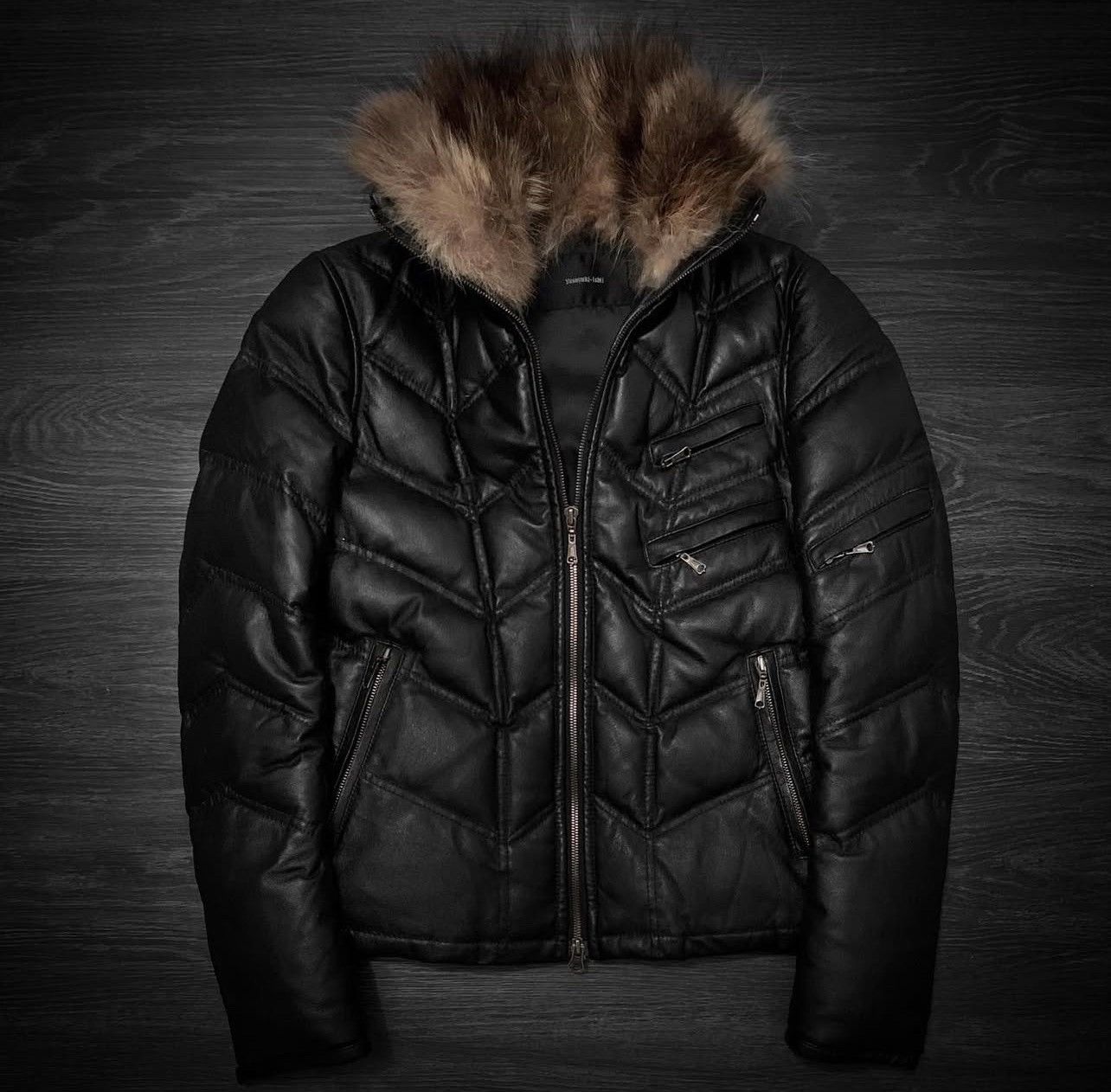 Yasuyuki Ishii Yasuyuki Ishii “Gas Mask” Raccoon Fur Horse leather 