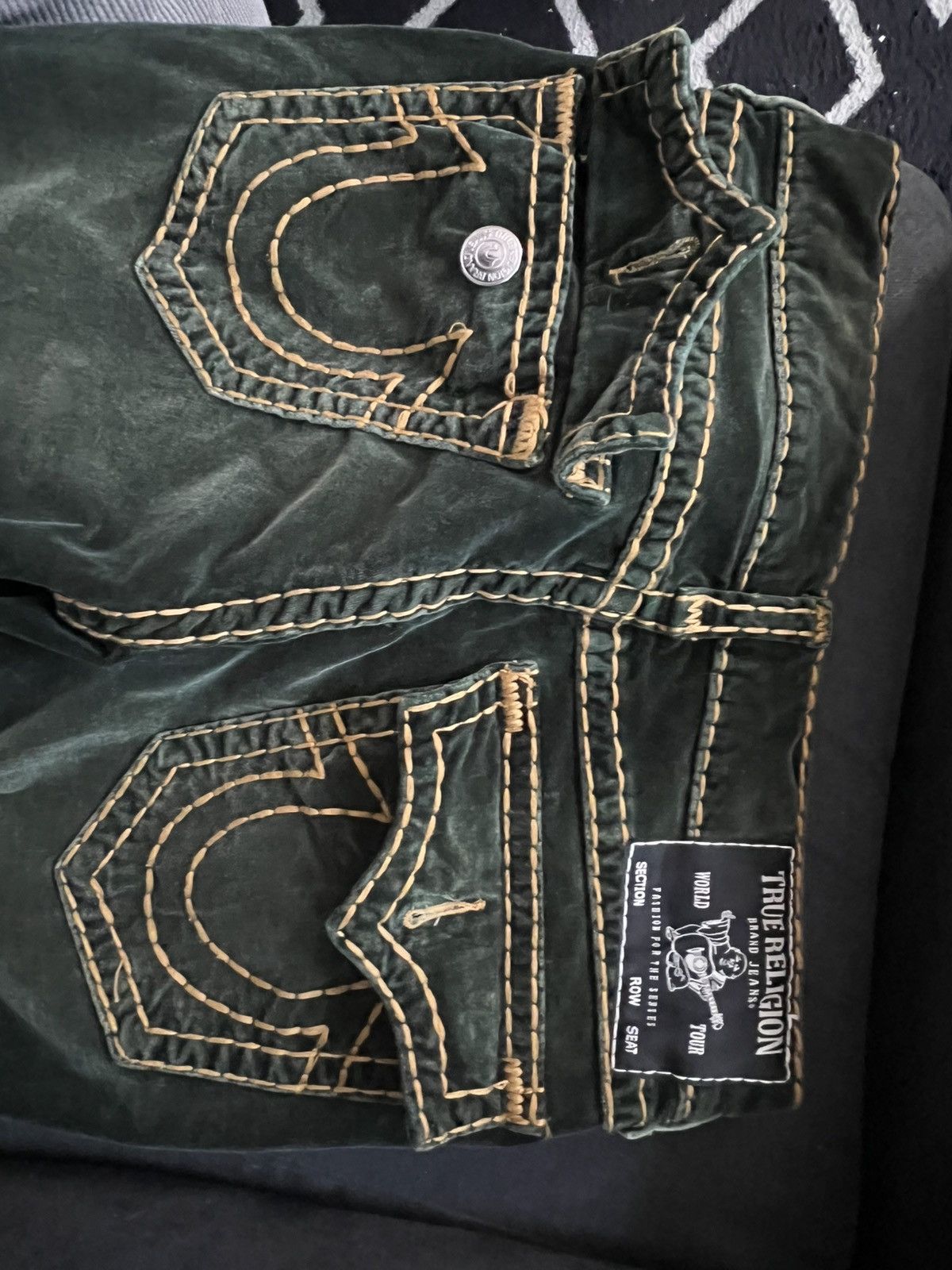 True Religion Suede True Religion Jeans Size US 32 / EU 48 - 1 Thumbnail