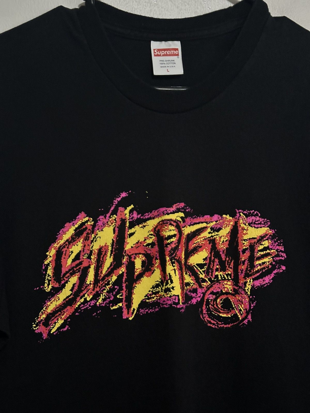 Supreme Supreme Scratch Tee Size US L / EU 52-54 / 3 - 2 Thumbnail