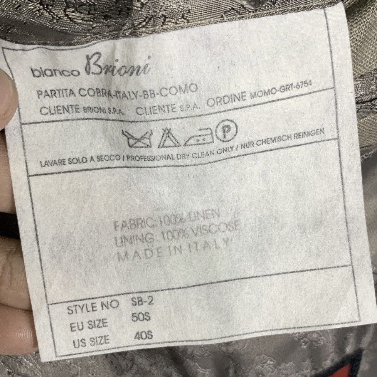 Loro Piana Loro piana x bianco brioni coat wool Size US M / EU 48-50 / 2 - 8 Thumbnail