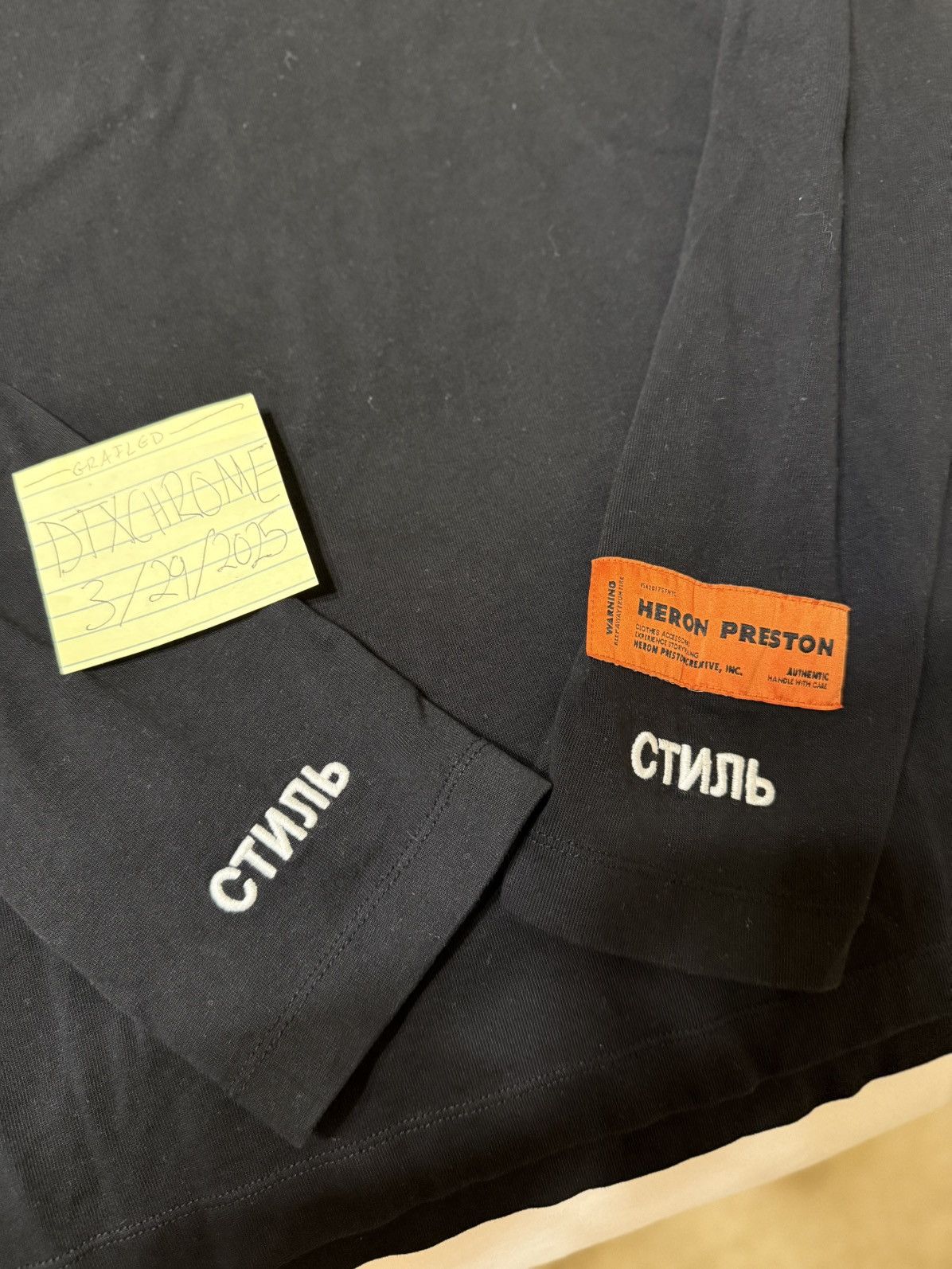 Heron Preston Heron Preston Influencer Mock Neck Tee Size US XXL / EU 58 / 5 - 2 Thumbnail