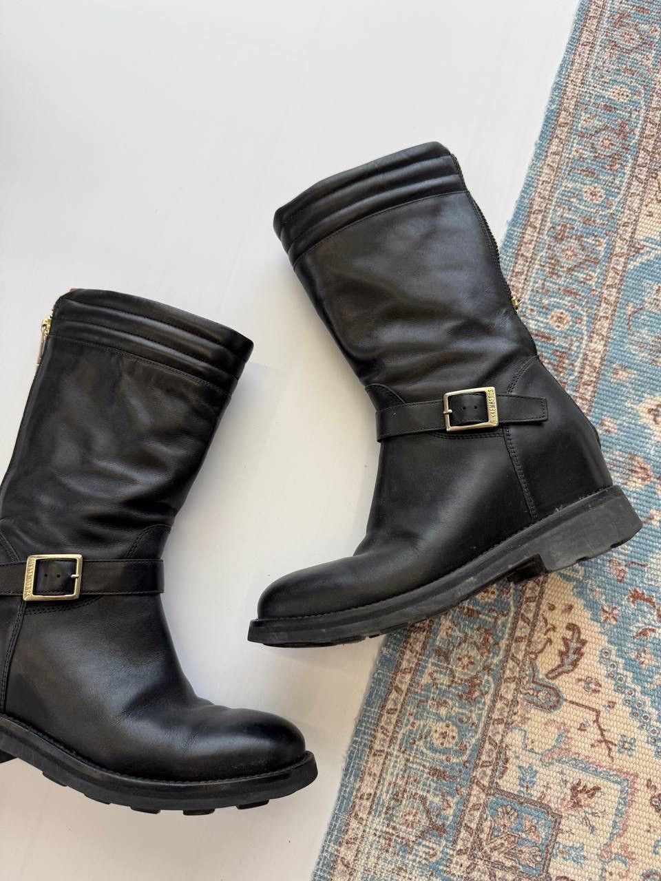Dirk Bikkembergs Dirk Bikkembergs Zip Up Engineer Leather Boots Size US 6 / EU 39 - 3 Thumbnail