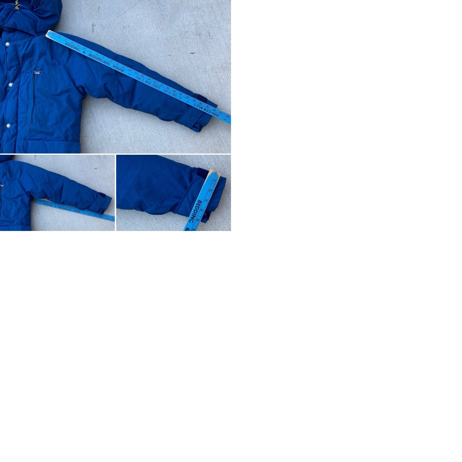 The North Face VINTAGE The North Face Brown Label Down Parka Jacket XS Blue 80s 70s Hooded Mens Size US XS / EU 42 / 0 - 12 Thumbnail