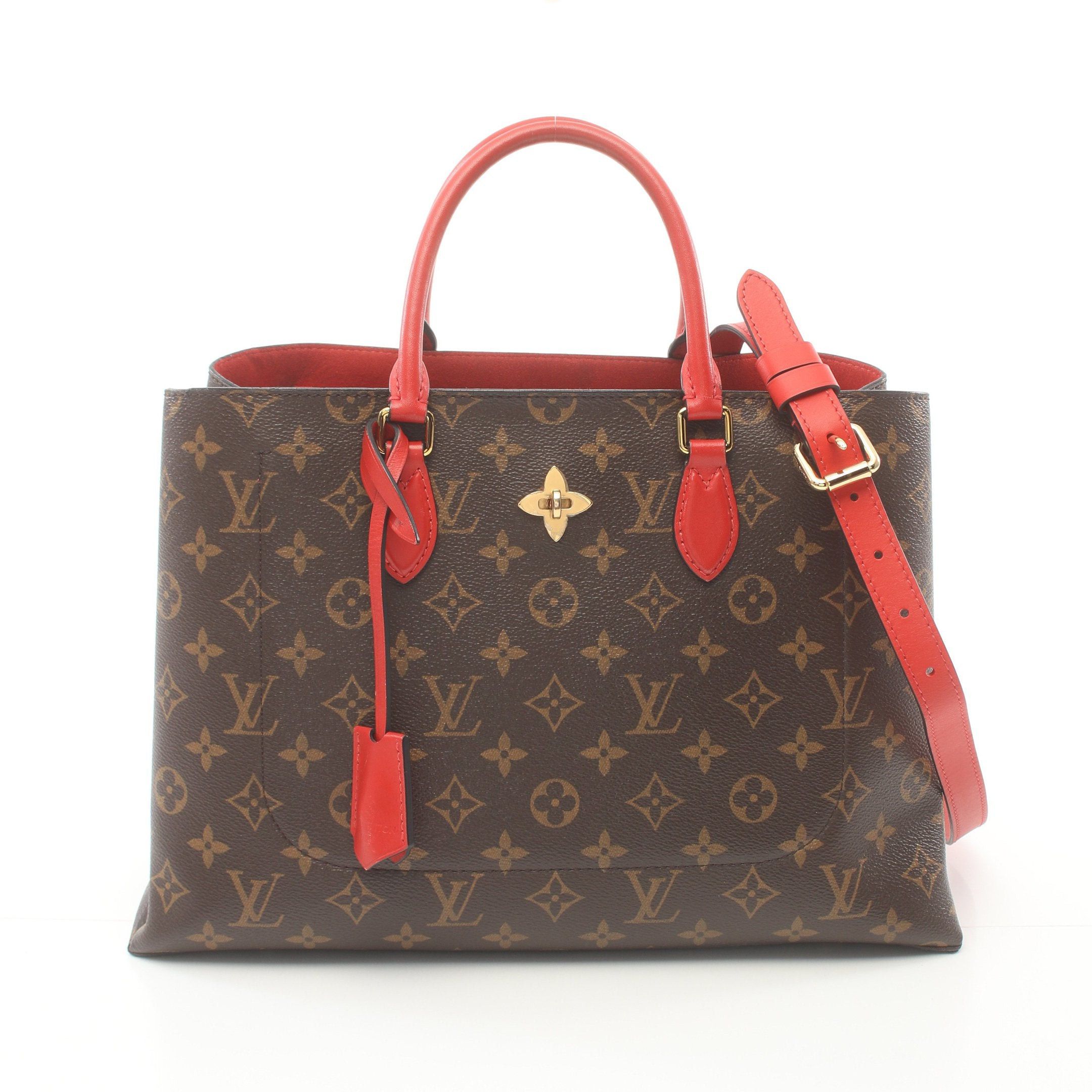 Louis vuitton flower handbag deals