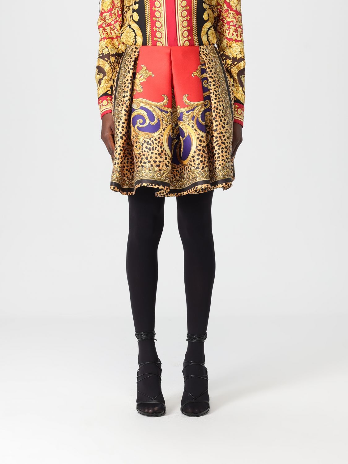 Versace Versace Skirt Woman Marine Size 27" / US 4 / IT 40 - 1 Thumbnail