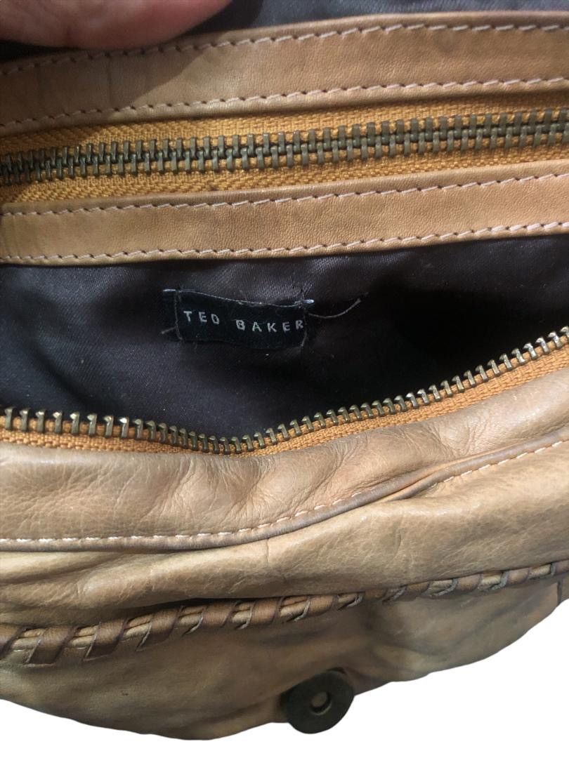 Ted Baker × Vintage Vintage Ted Baker Leather Hand Bag Size ONE SIZE - 9 Thumbnail