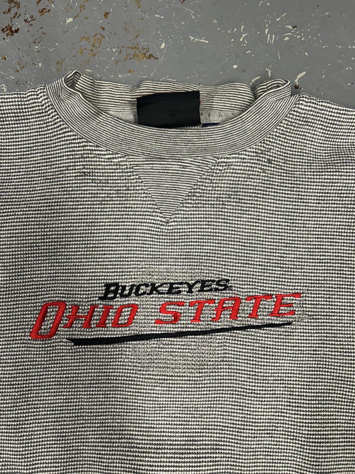 Vintage Crazy Vintage Grey Ohio State University Pullover Crewneck Size US XL / EU 56 / 4 - 2 Thumbnail