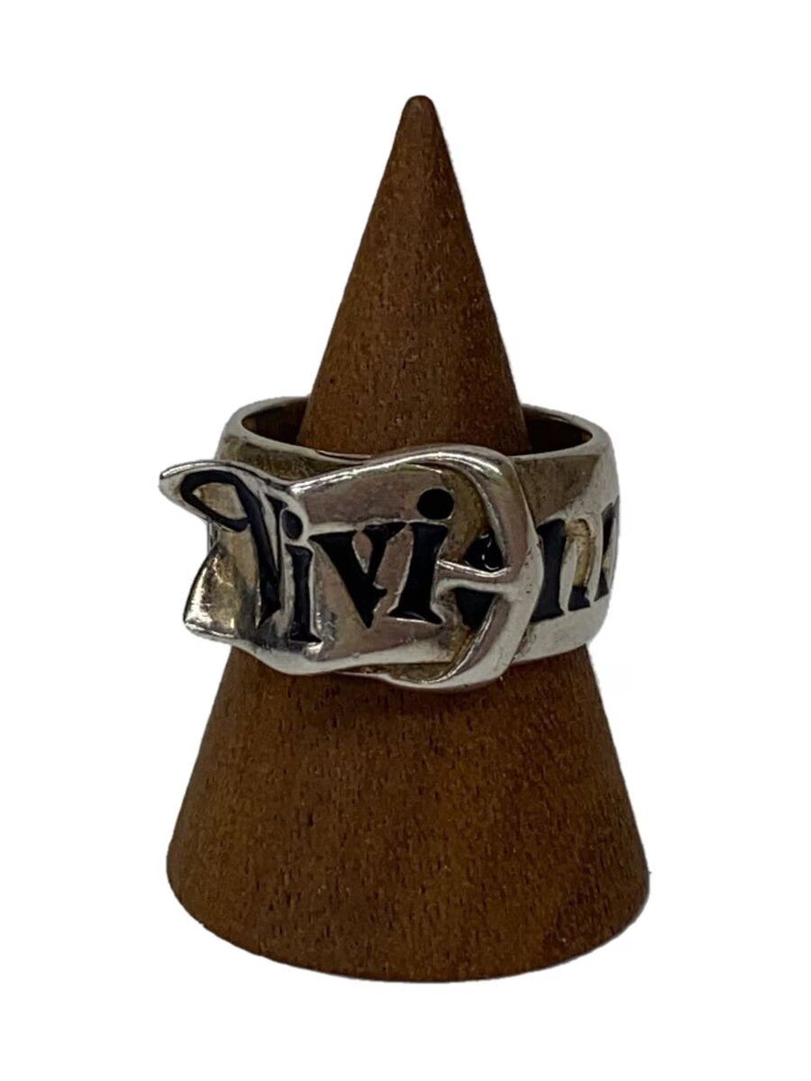 Vivienne Westwood BELT リング Belt Ring in PLATINUM-BLACK-Enamel | Vivienne Westwood®